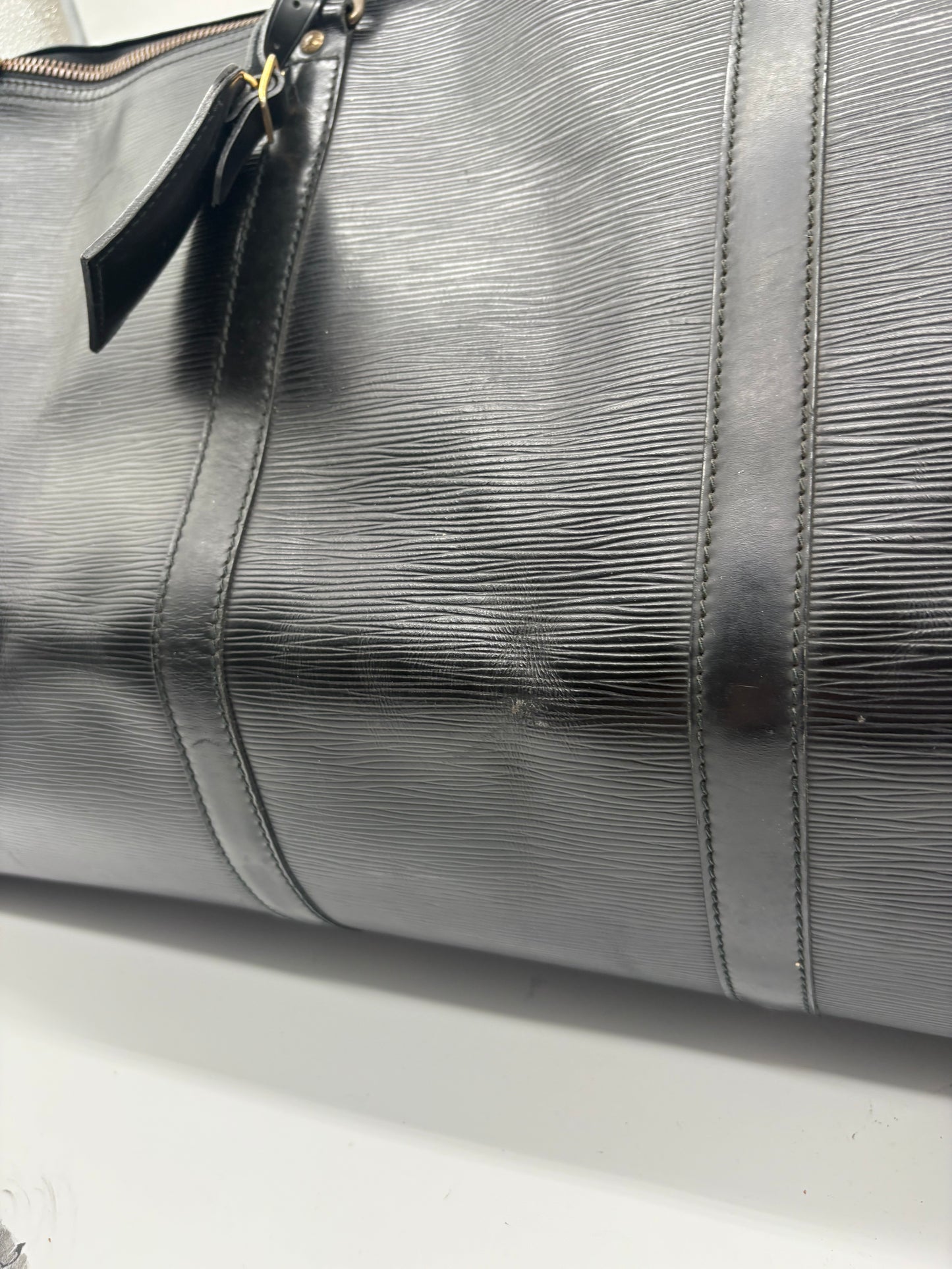 Louis Vuitton Epi Leder Keepall 60 Reisetasche Weekender