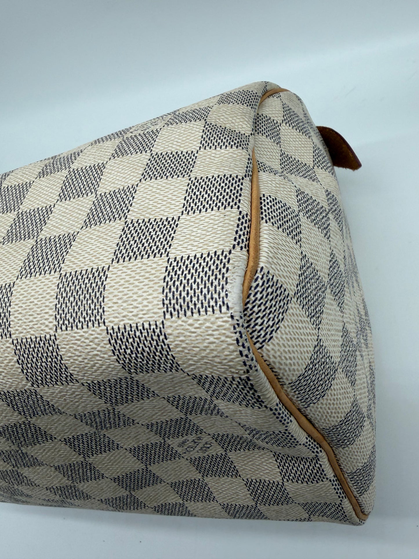 Louis Vuitton Speedy 25 Damier Azur Canvas Handtasche
