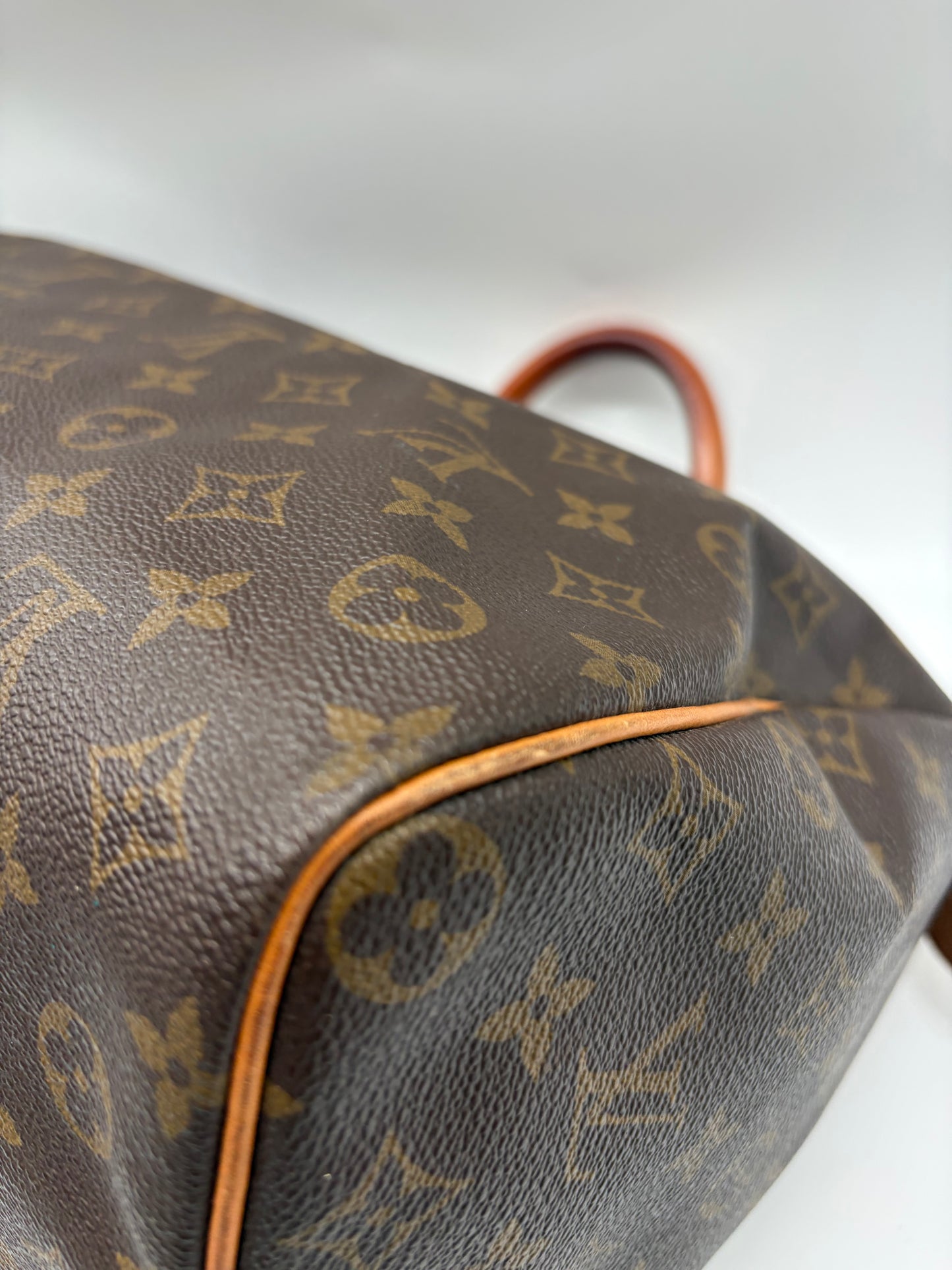 Louis Vuitton Monogram Speedy 35 braune Handtasche