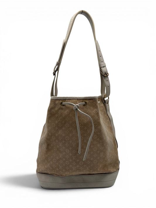 Louis Vuitton Monogram Mini Lin Noé Weiß