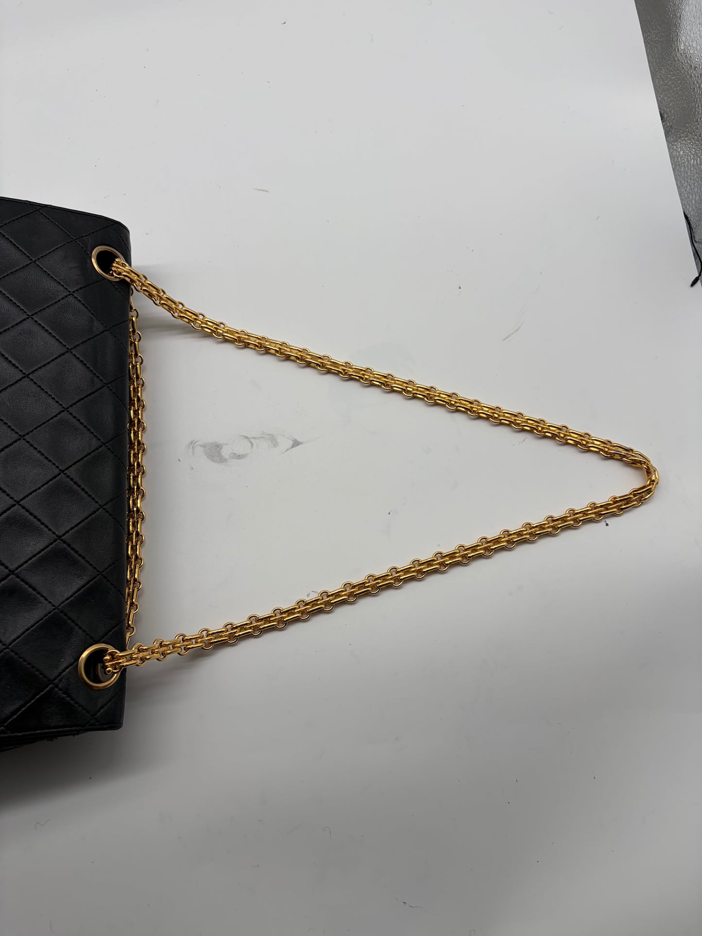 Chanel Double Flap Medium Schwarz GHW