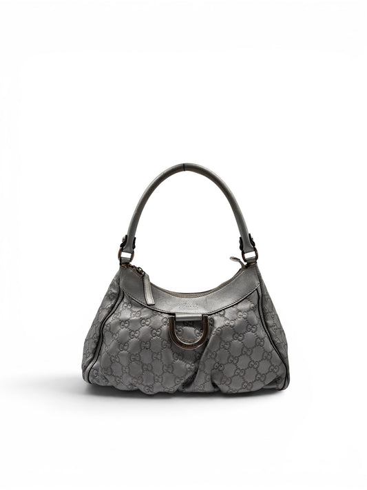 Gucci Abbey D Ring Schulterasche Silber