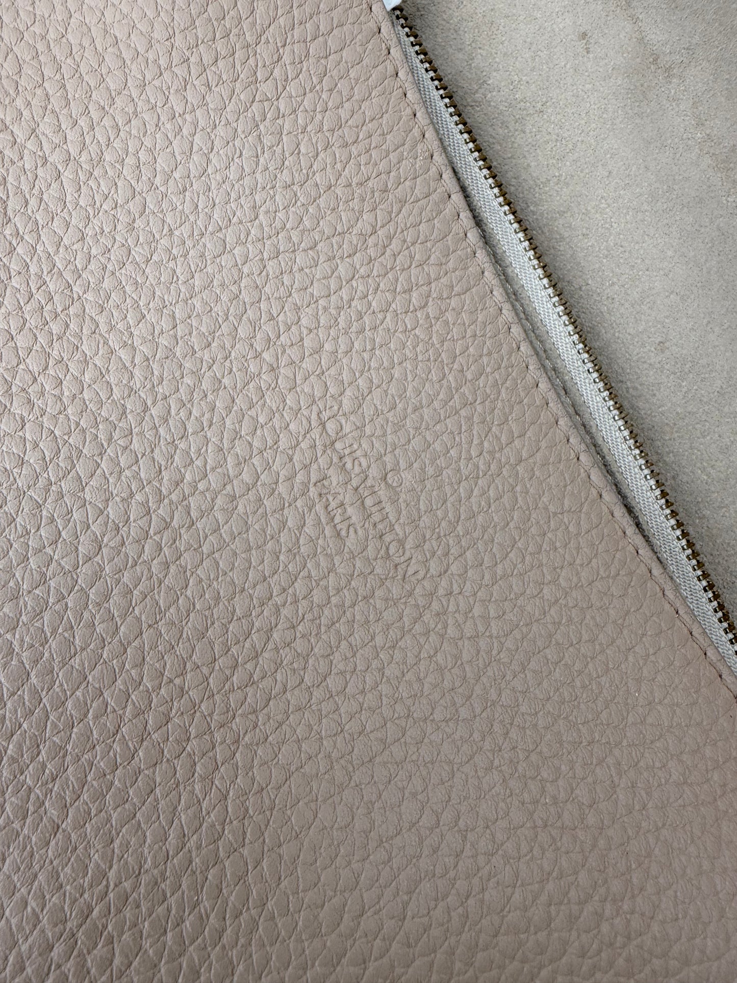 Louis Vuitton Volta Beige Top Handle Crossbody Bag