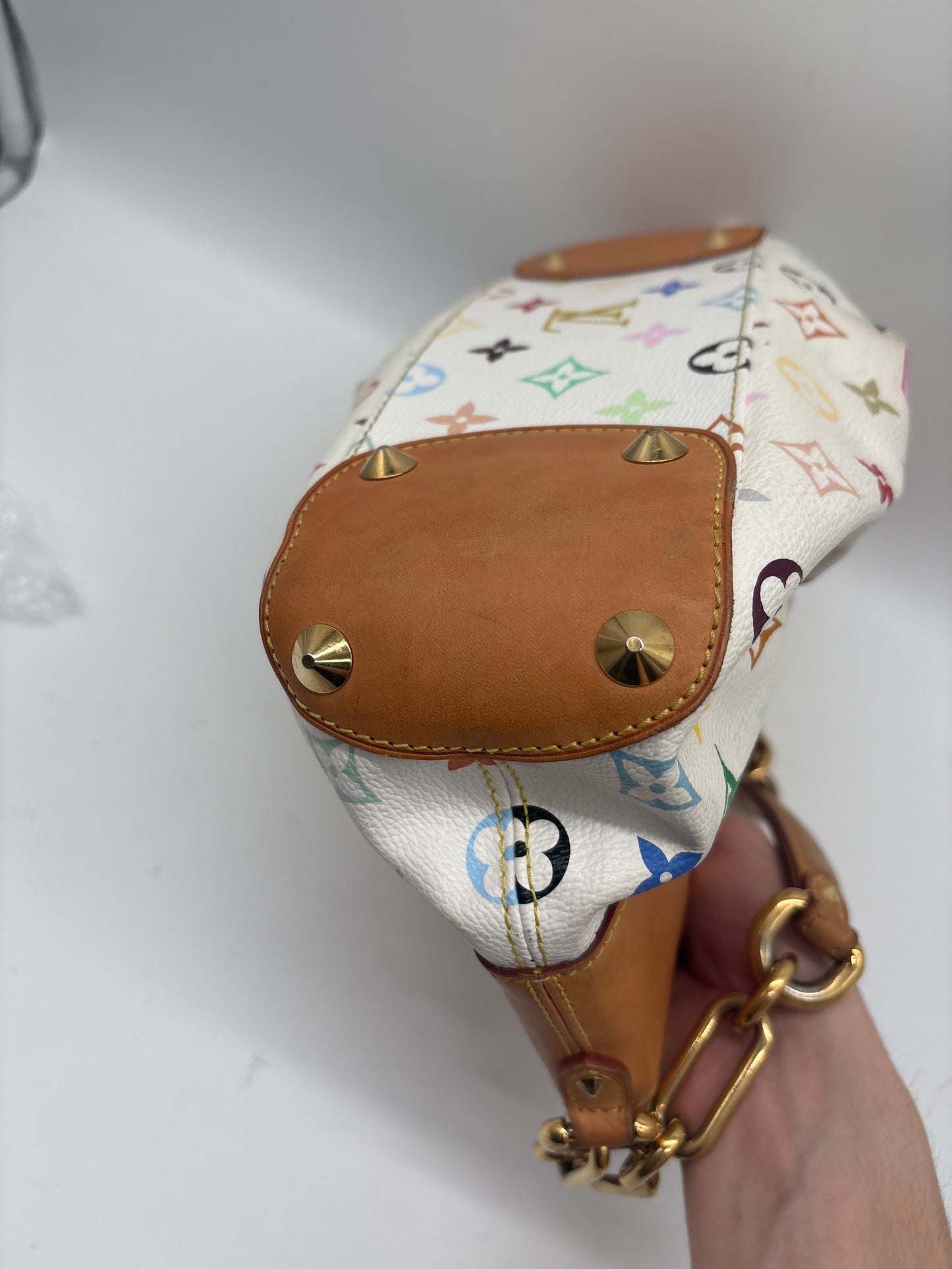 Louis Vuitton Multicolor Judy PM Handtasche x Takashi Murakami