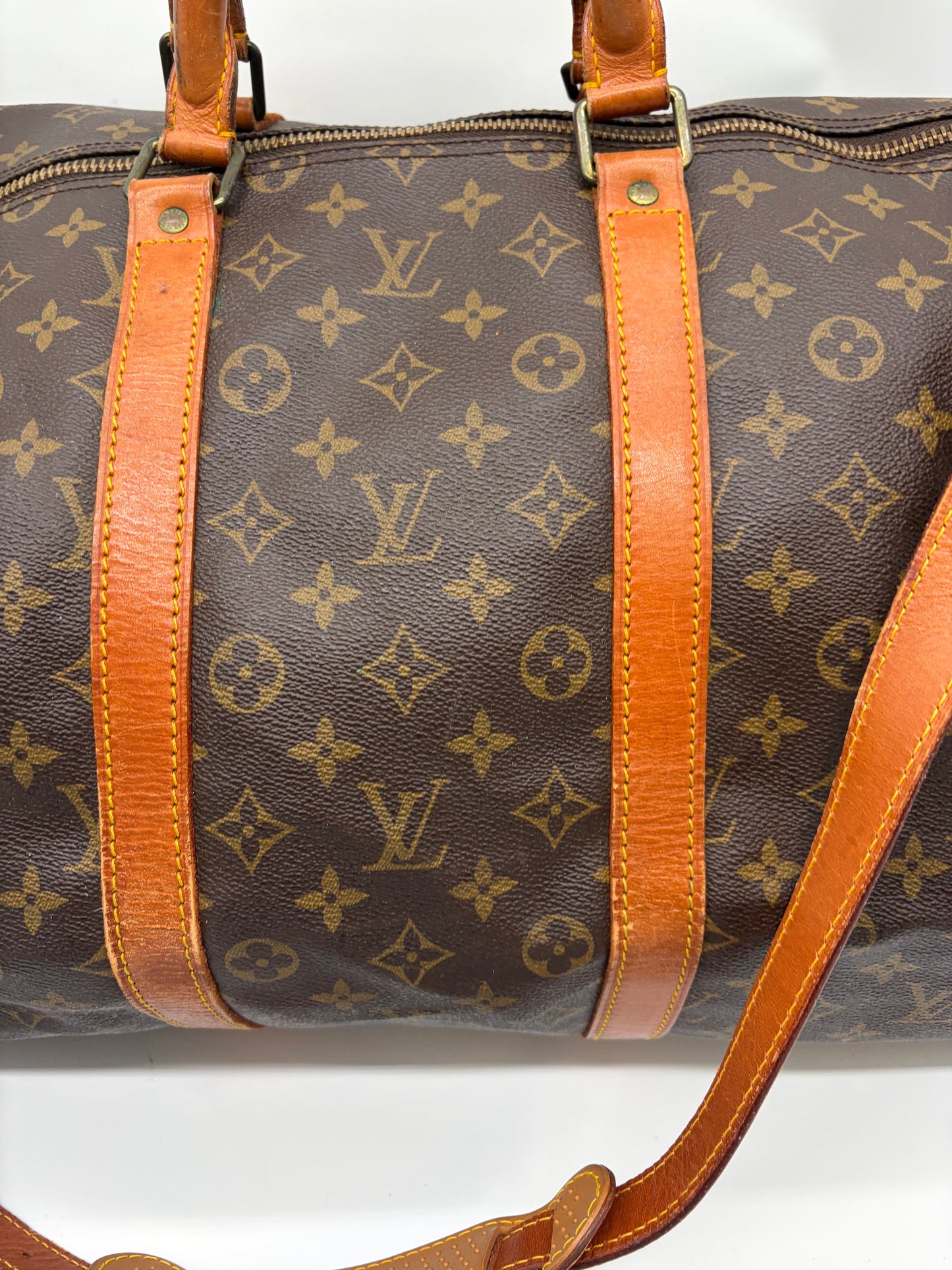 Louis Vuitton Keepall 50 Bandoulière Boston Bag Reisetasche