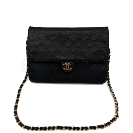 Chanel Timeless Single Flap Handtasche schwarz