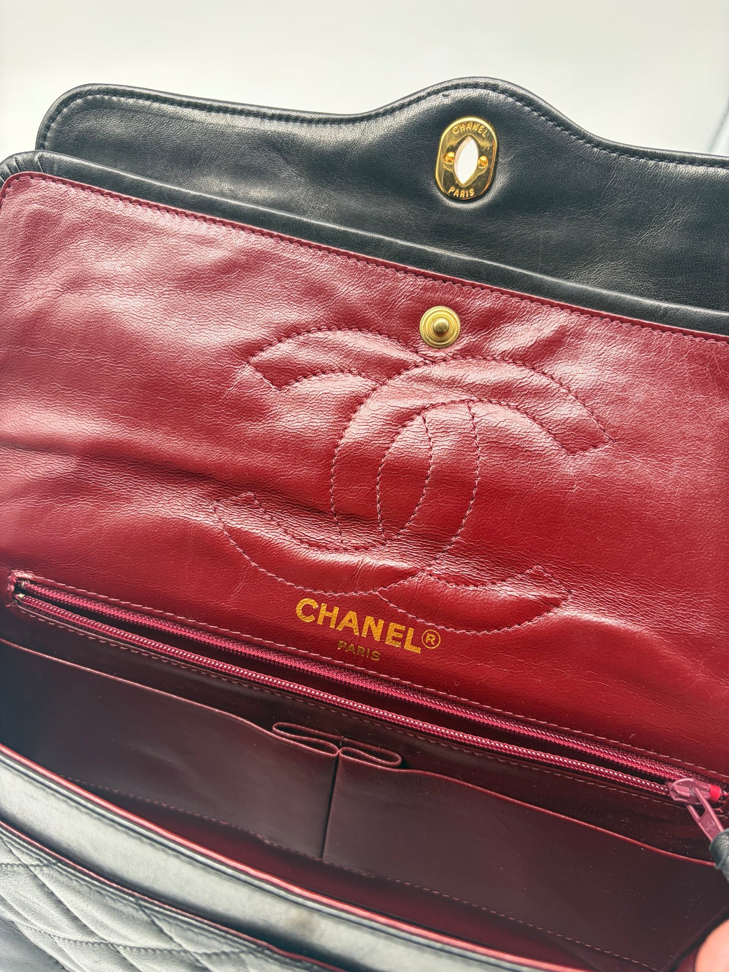 Chanel Paris Double Flap Two Tone Hardware Limited Edition