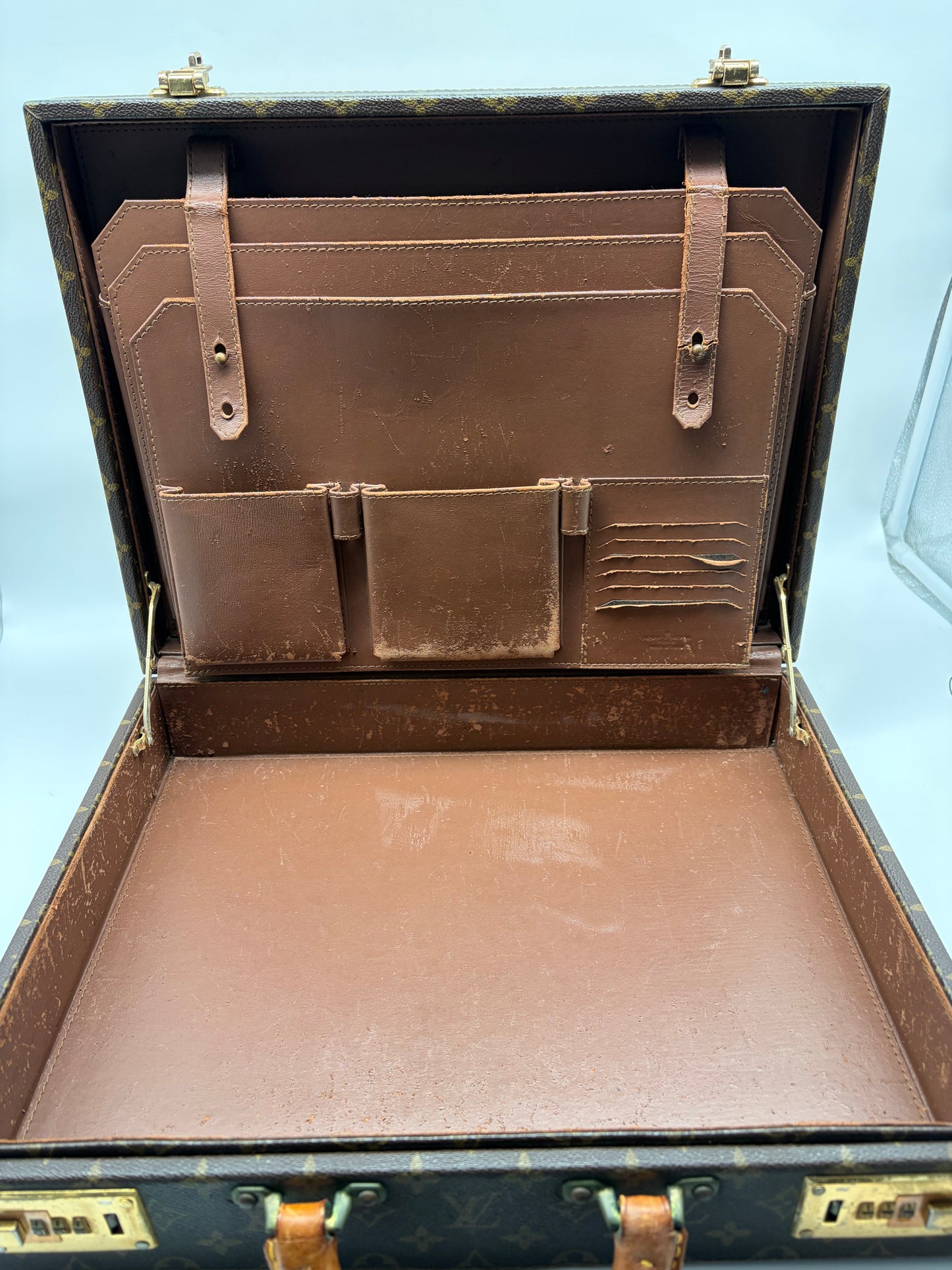 Louis Vuitton Crusher Trunk Monogram Koffer
