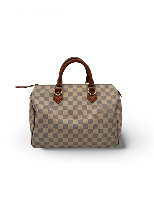 Louis Vuitton Speedy 30 – Damier Azur Canvas-Tasche