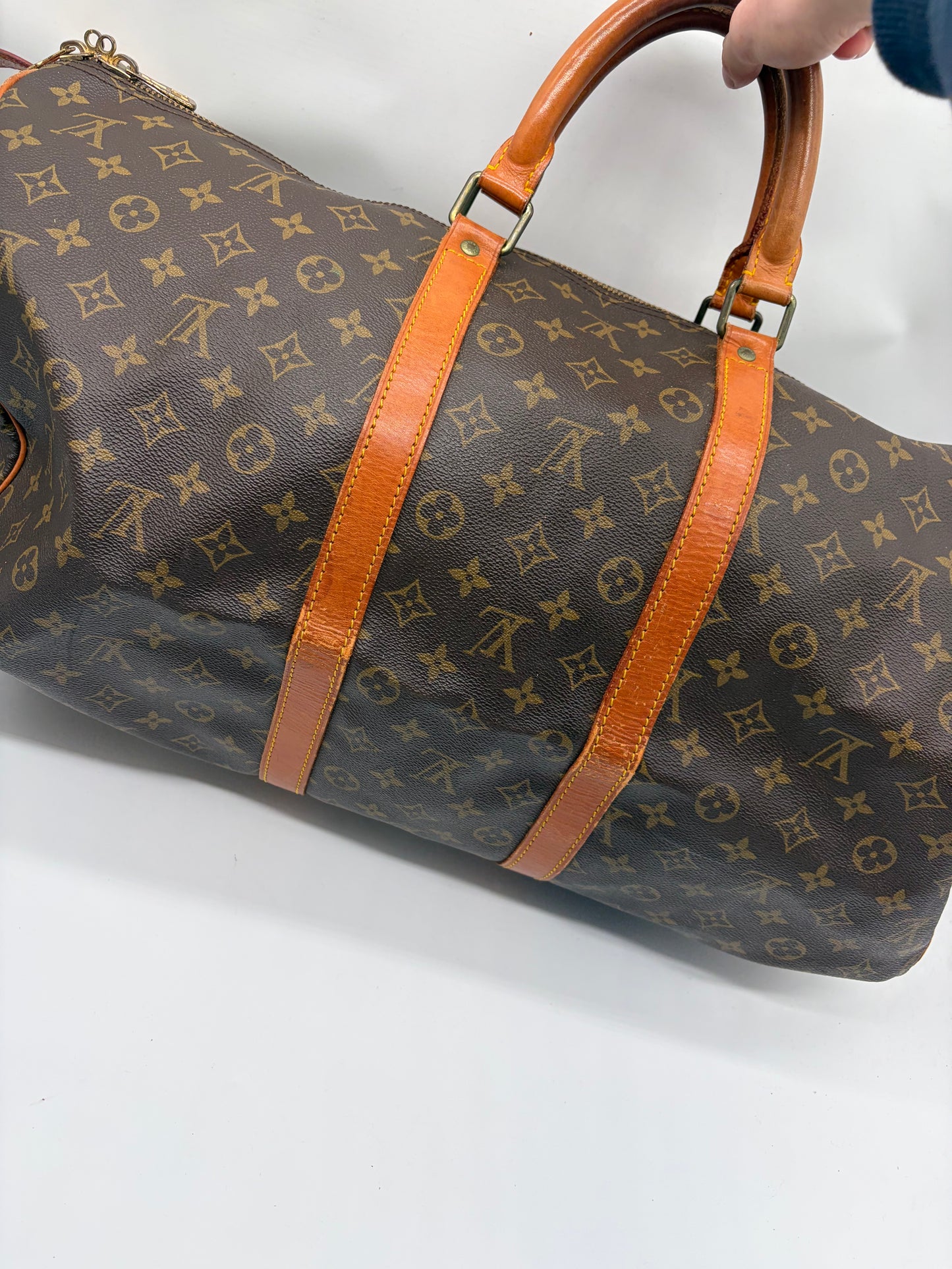 Louis Vuitton Keepall 50 Bandoulière Boston Bag Reisetasche