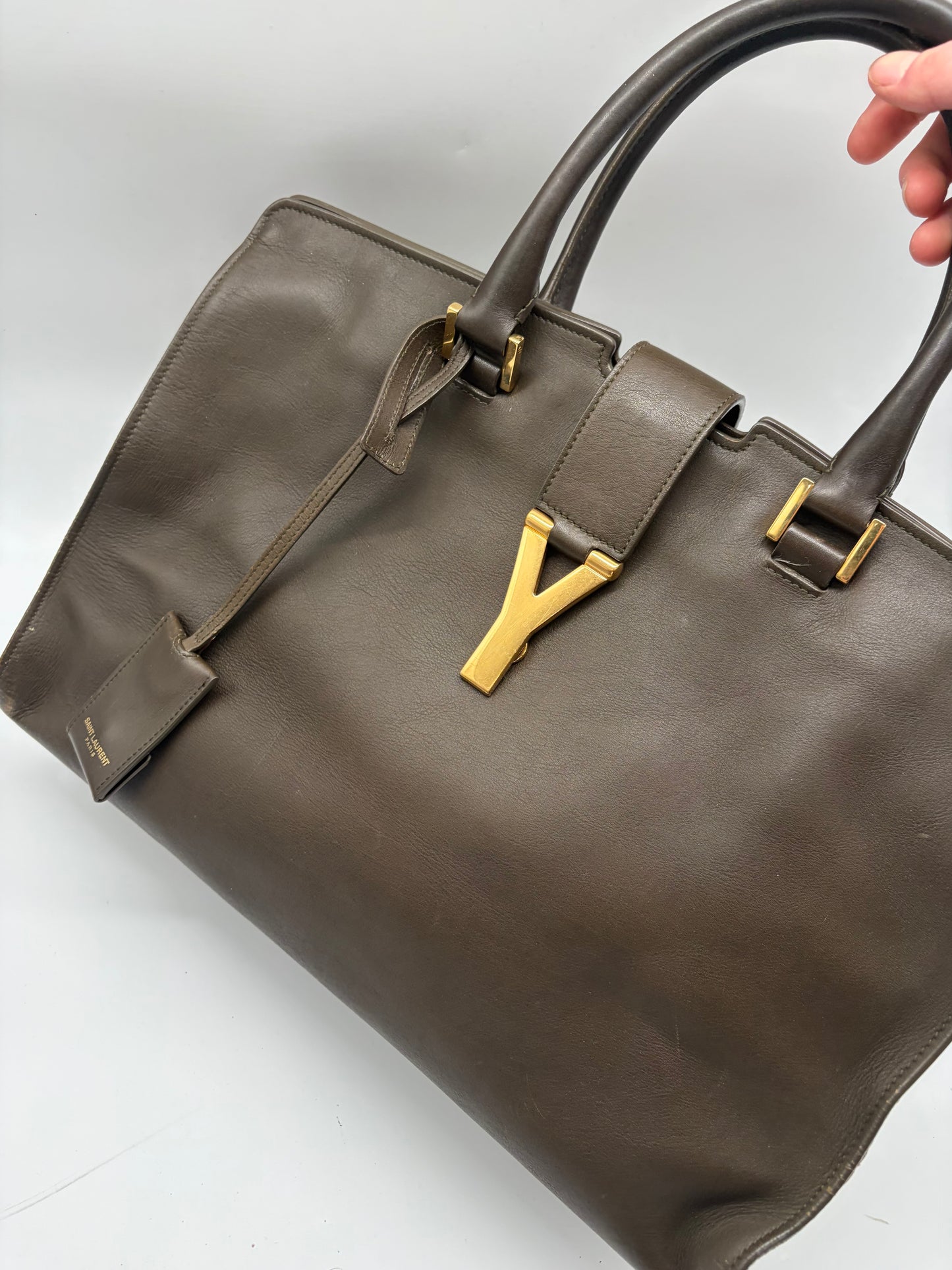 Yves Saint Laurent  Handtasche Braun