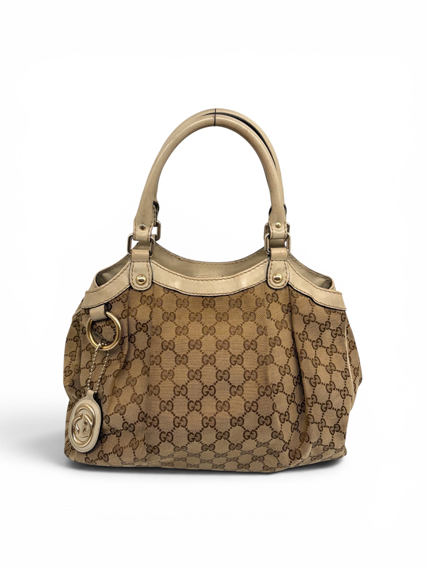 Gucci Sukey Medium Tote beige weiß Handtasche