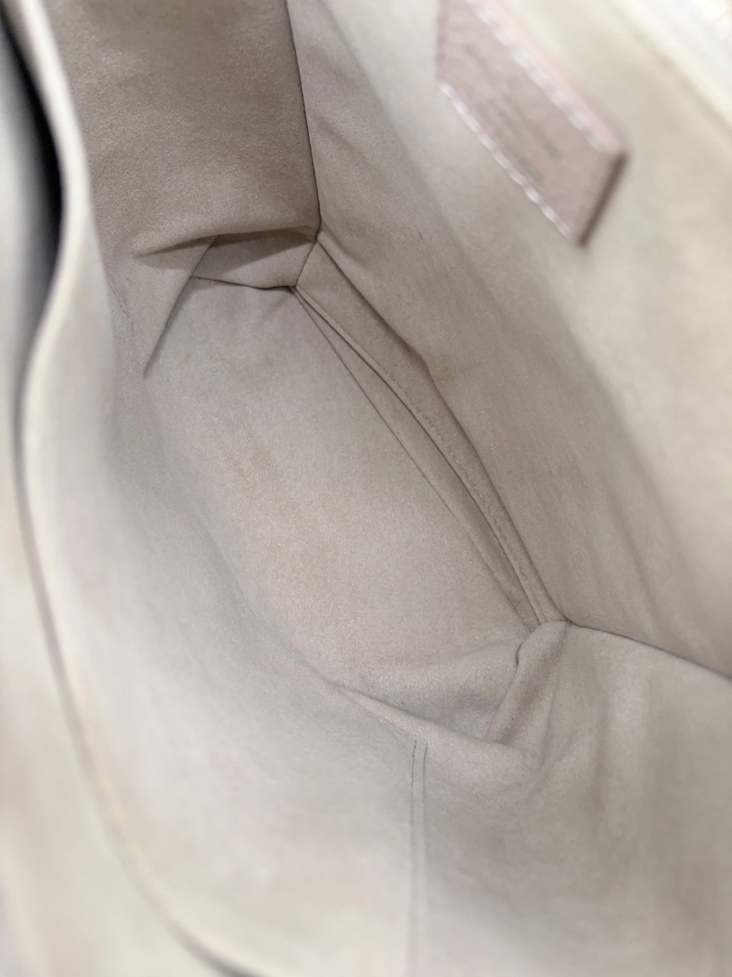 Louis Vuitton Volta Beige Top Handle Crossbody Bag