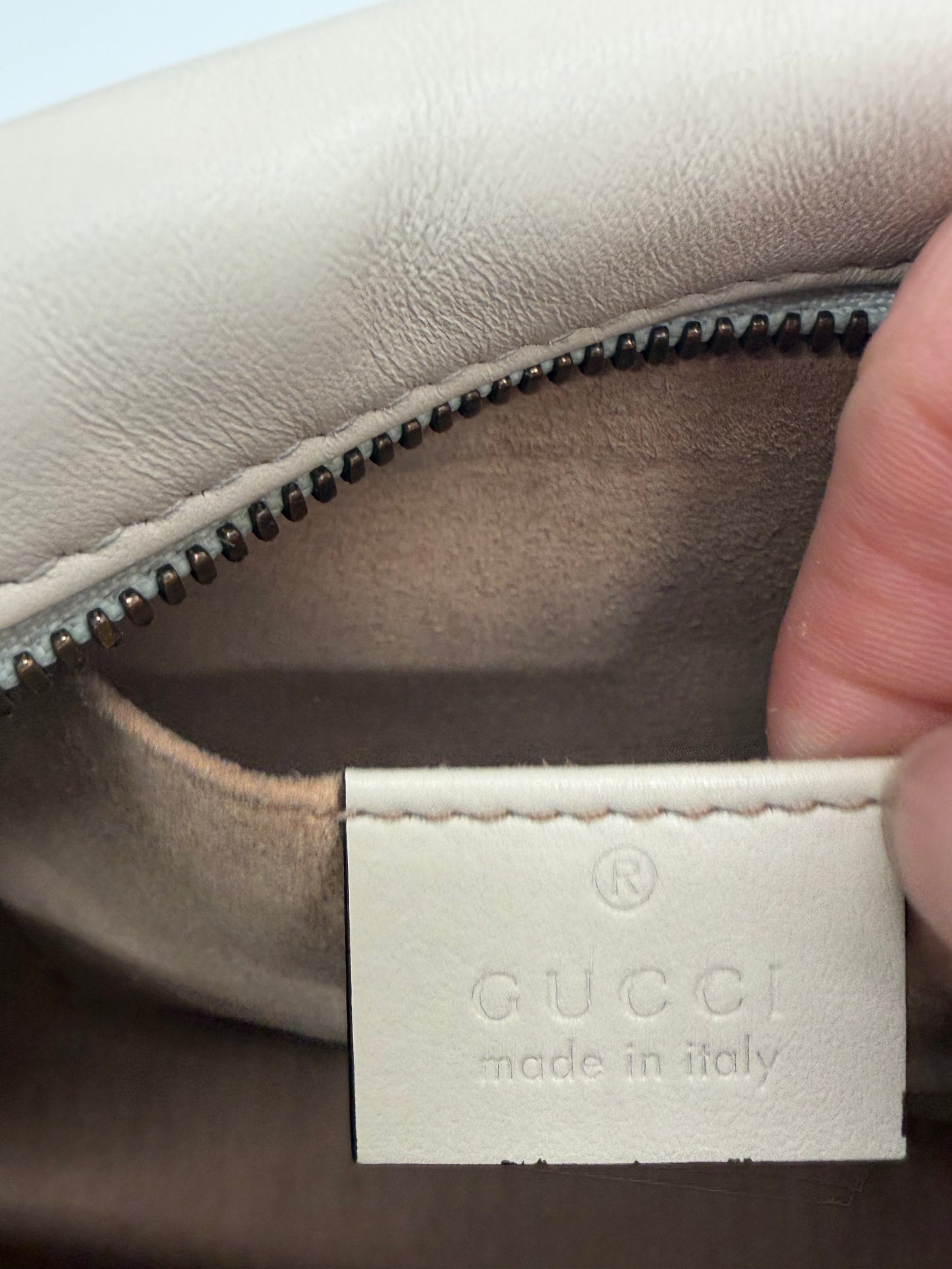 Gucci GG Marmont Beige Schultertasche