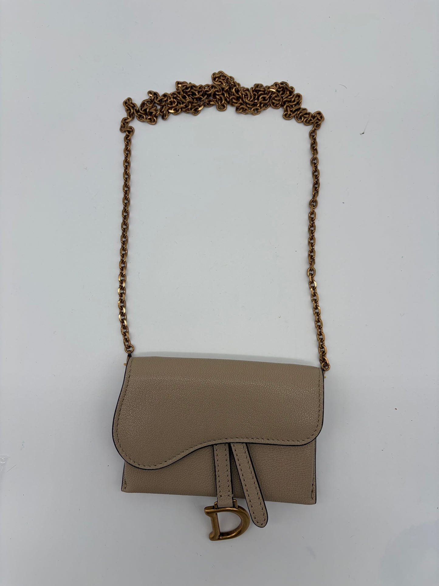 Dior Saddle Nano Portemonnaie Wallet on Chain