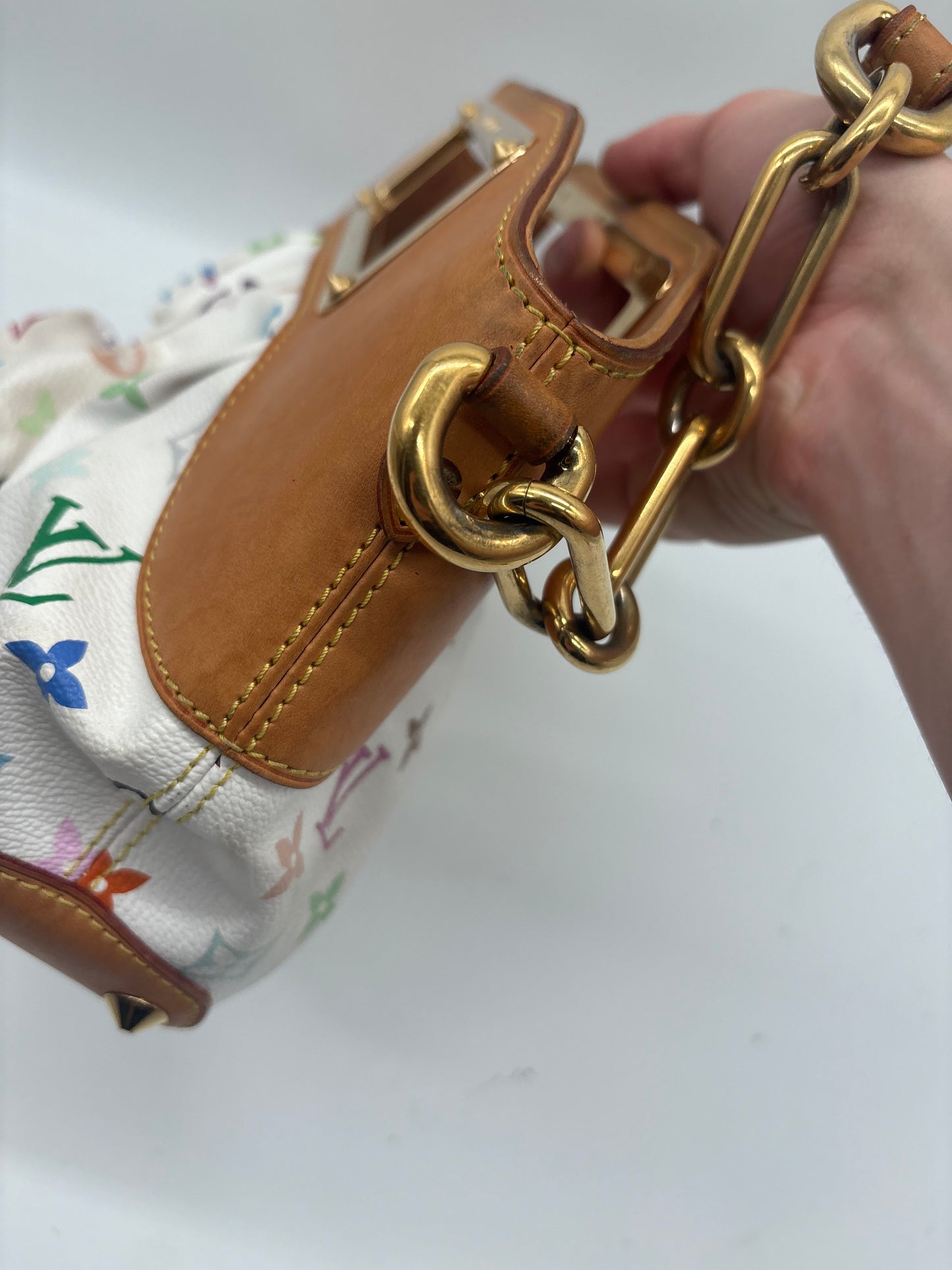 Louis Vuitton Multicolor Judy PM Handtasche x Takashi Murakami