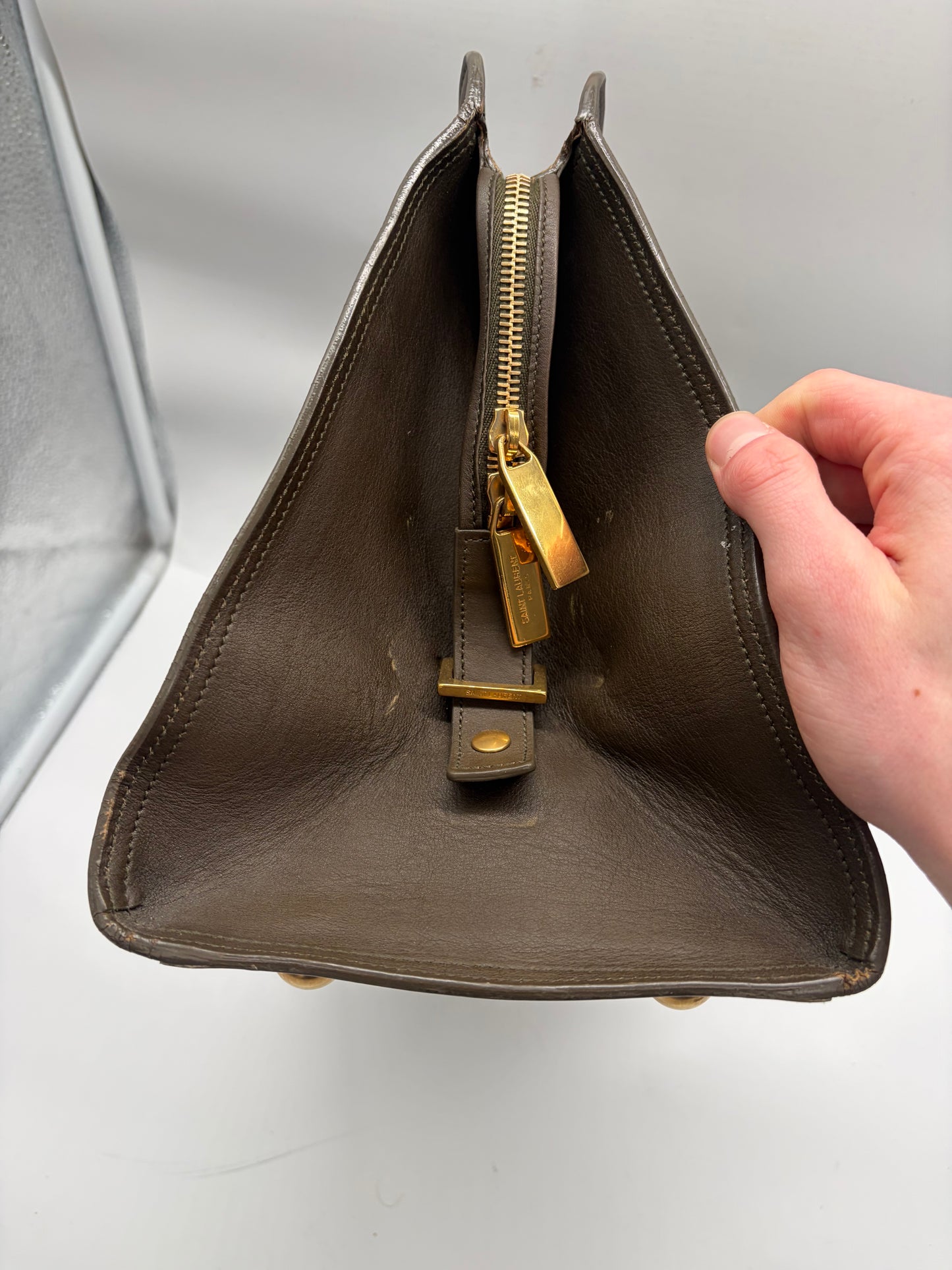 Yves Saint Laurent  Handtasche Braun