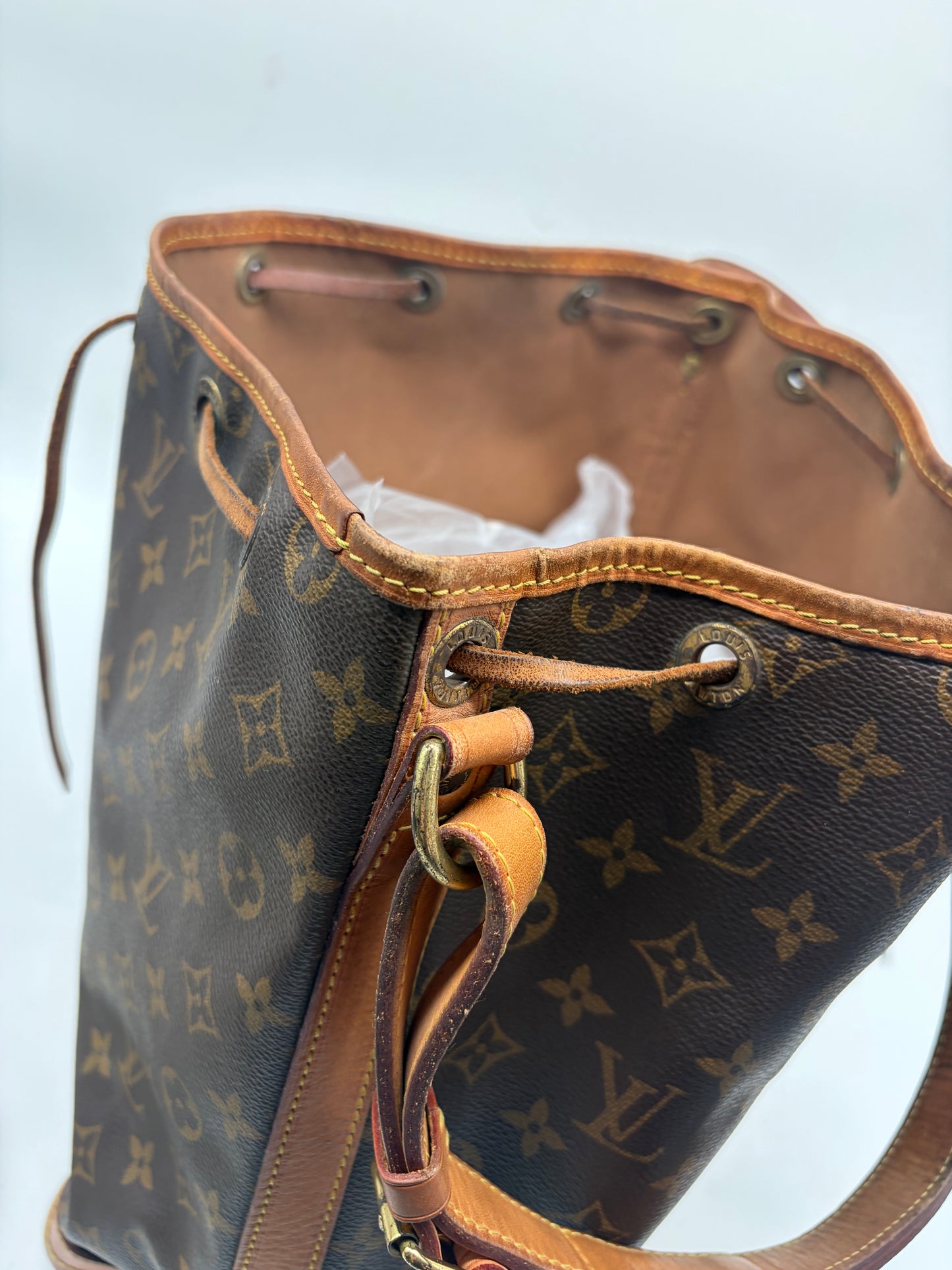 Louis Vuitton Noé Grande Monogram braun Bucketbag
