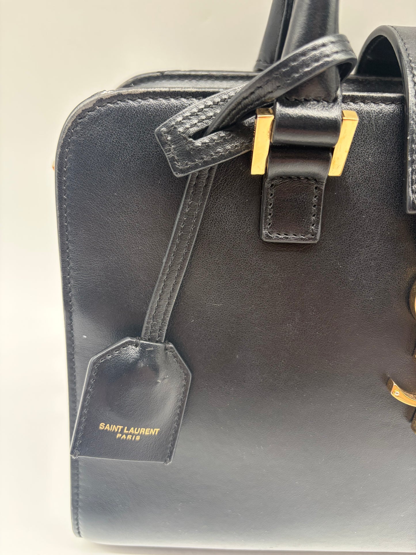 Saint Laurent Baby Cabas Handtasche schwarz