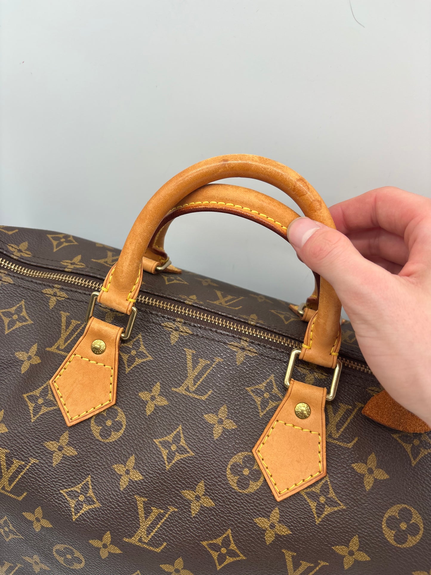 Louis Vuitton Speedy 40 Monogram Handtasche Vintage Boston Bag