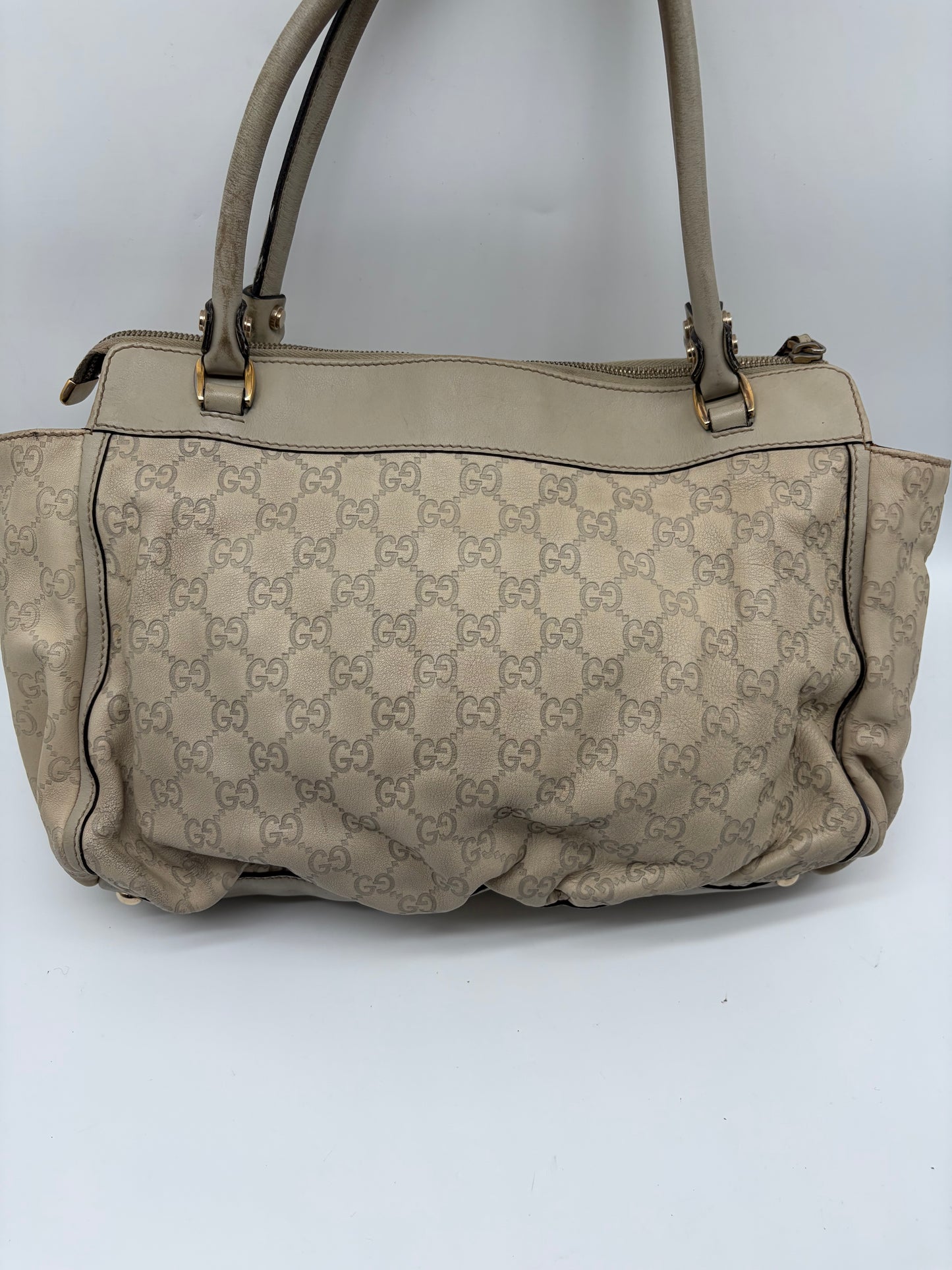 Gucci Abbey D-Ring Tote Leder Shopper