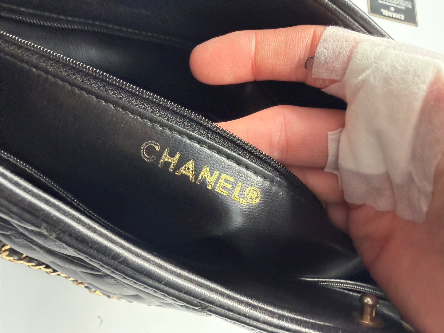 Chanel Matelassé Shopping Handtasche