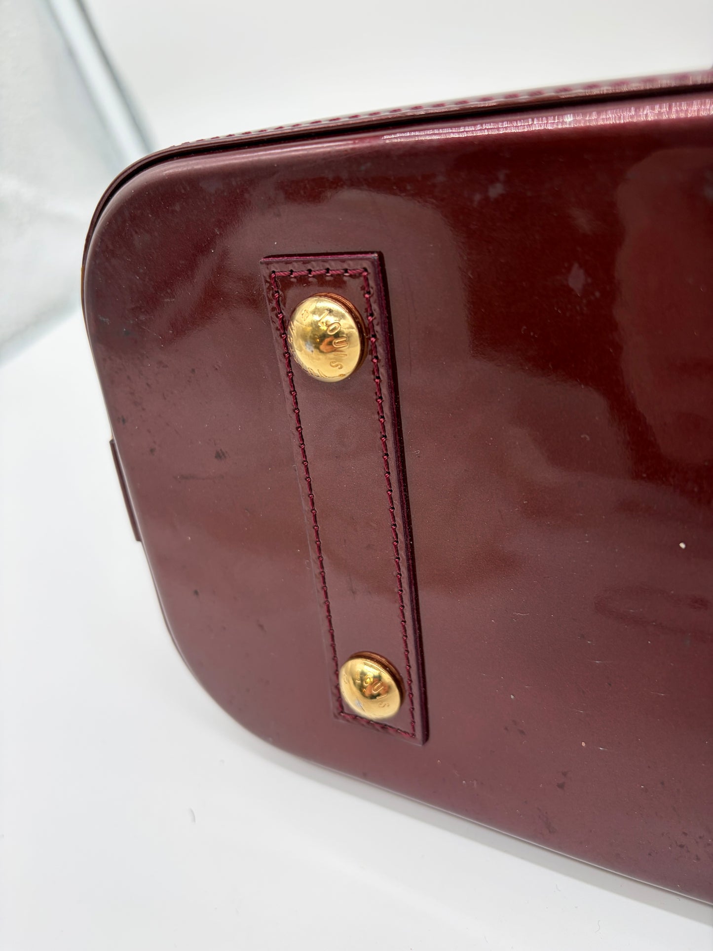 Louis Vuitton Monogram Vernis Alma PM Handtasche