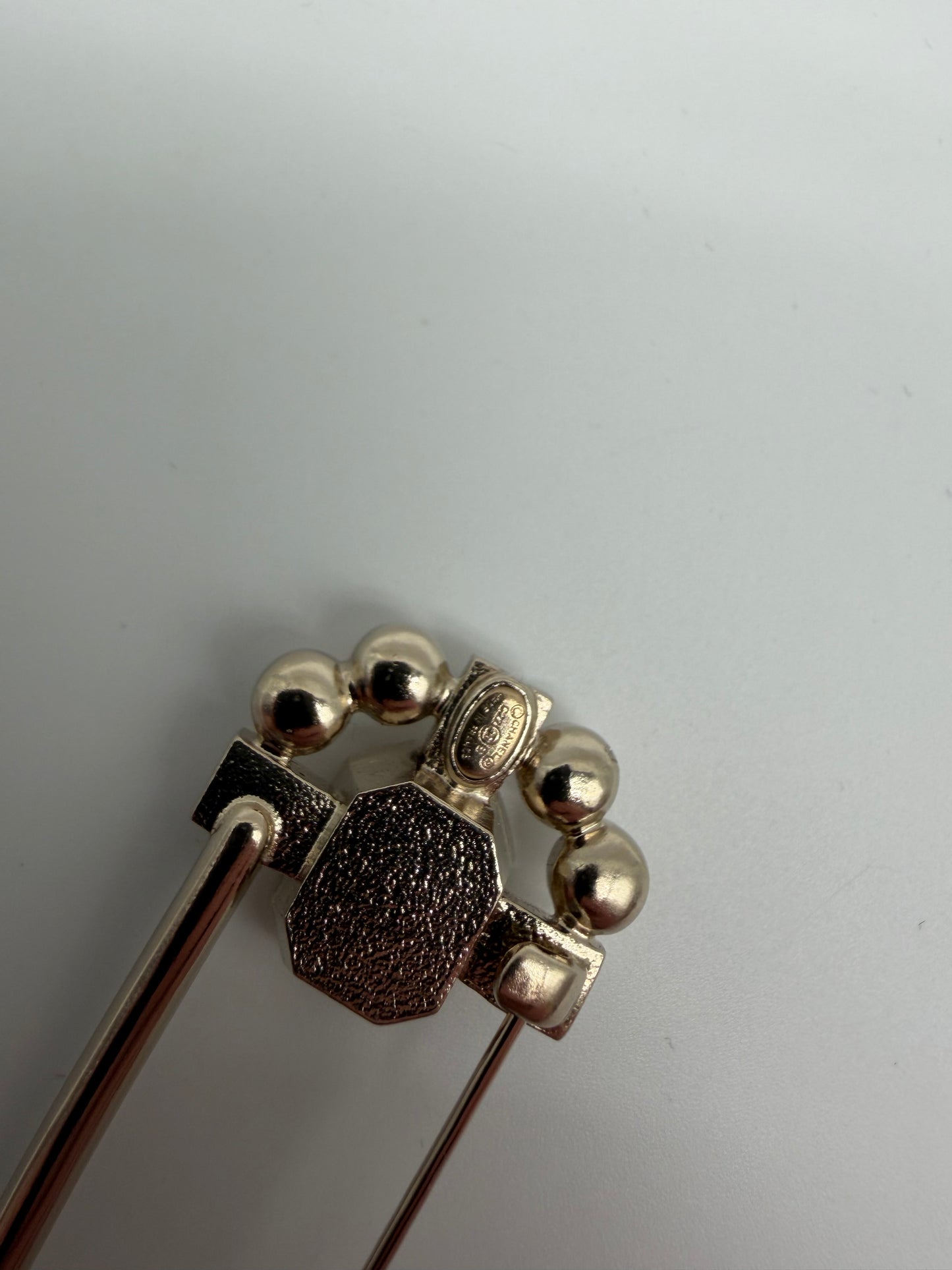 Chanel Coco Mark Brosche Strass