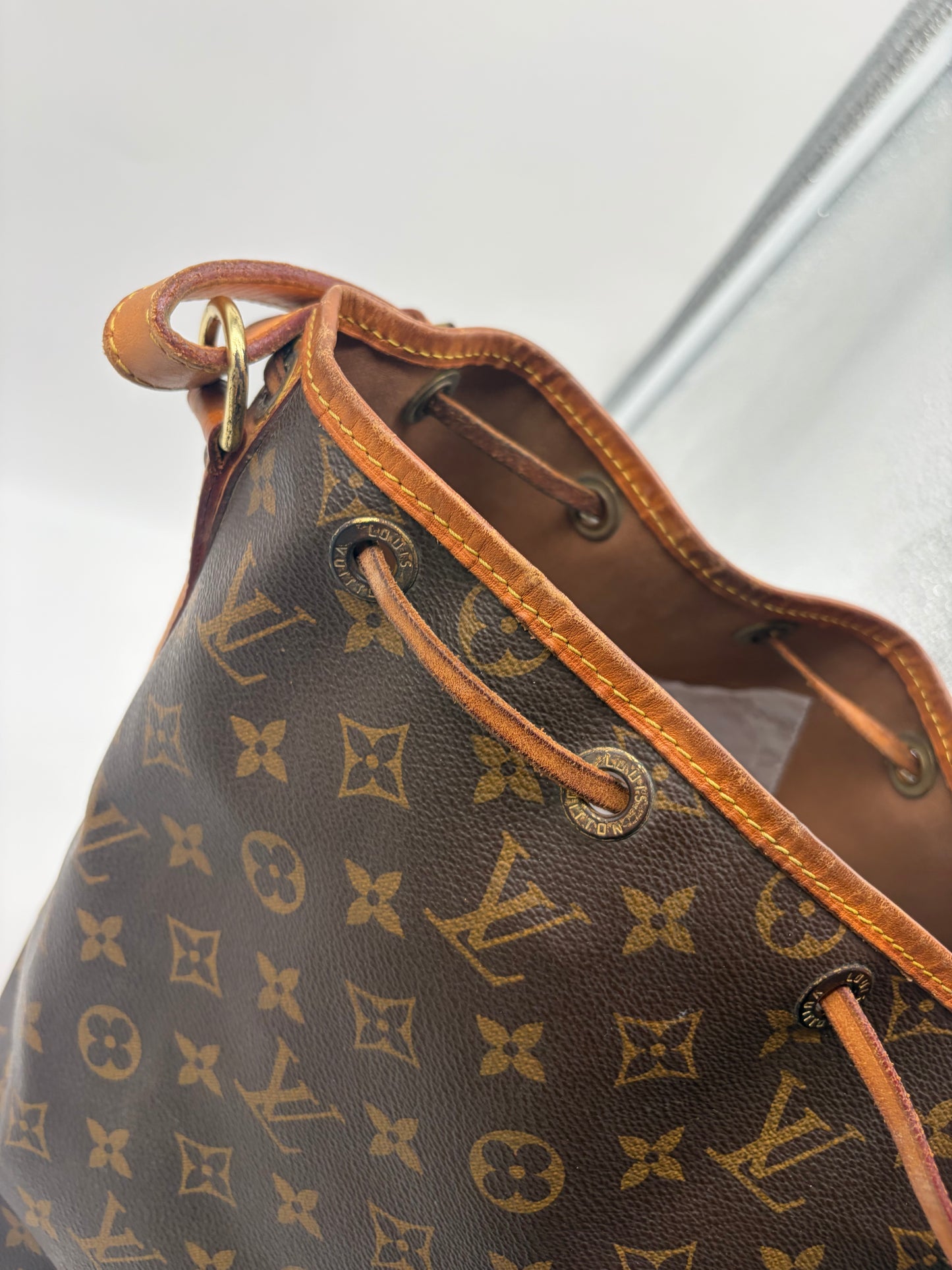 Louis Vuitton Noé Grande Monogram braun Bucketbag
