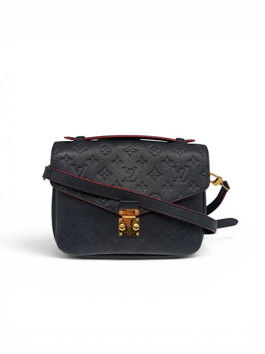 Louis Vuitton Pochette Métis Navy  Monogram Empreinte