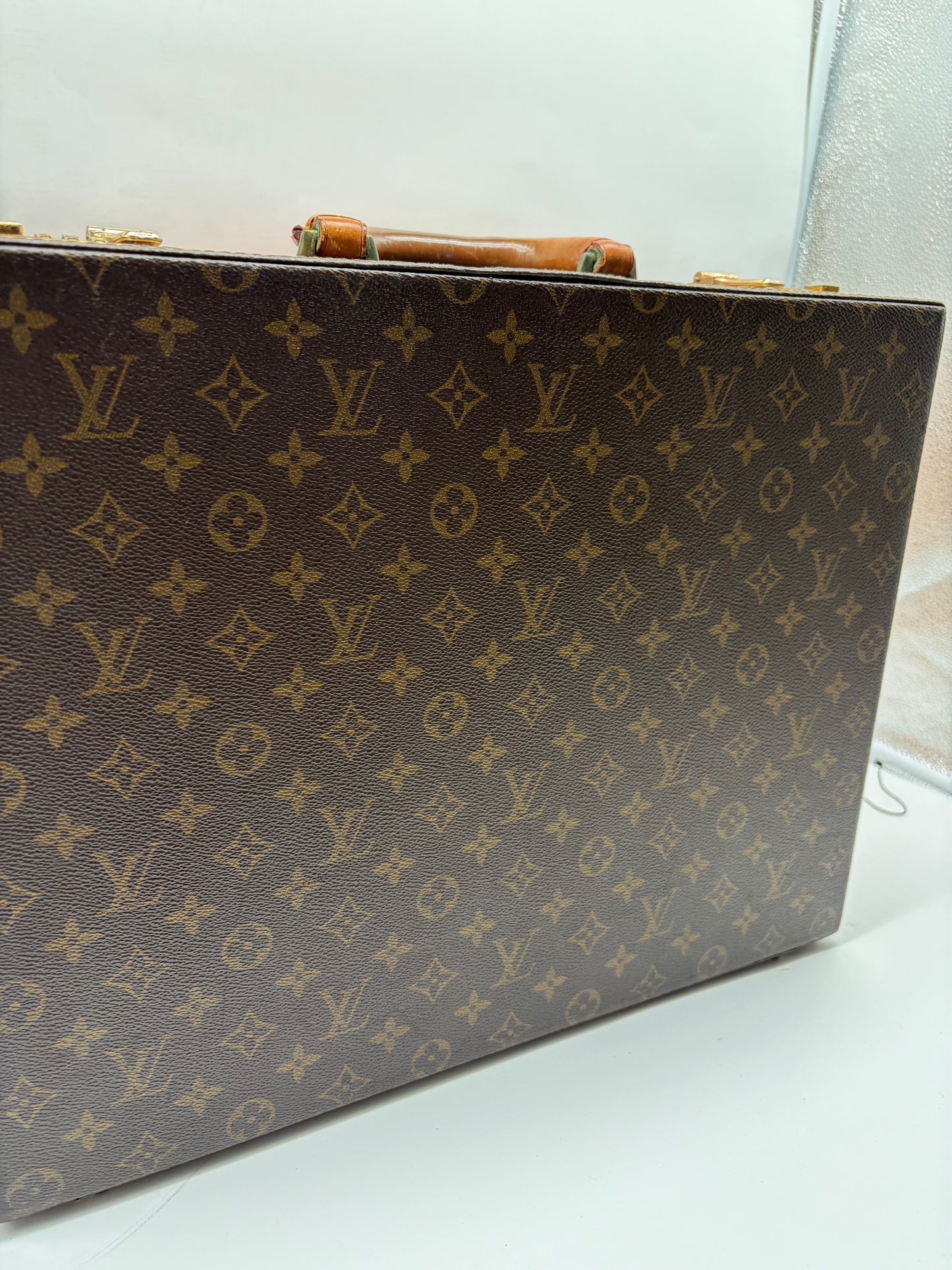 Louis Vuitton Crusher Trunk Monogram Koffer