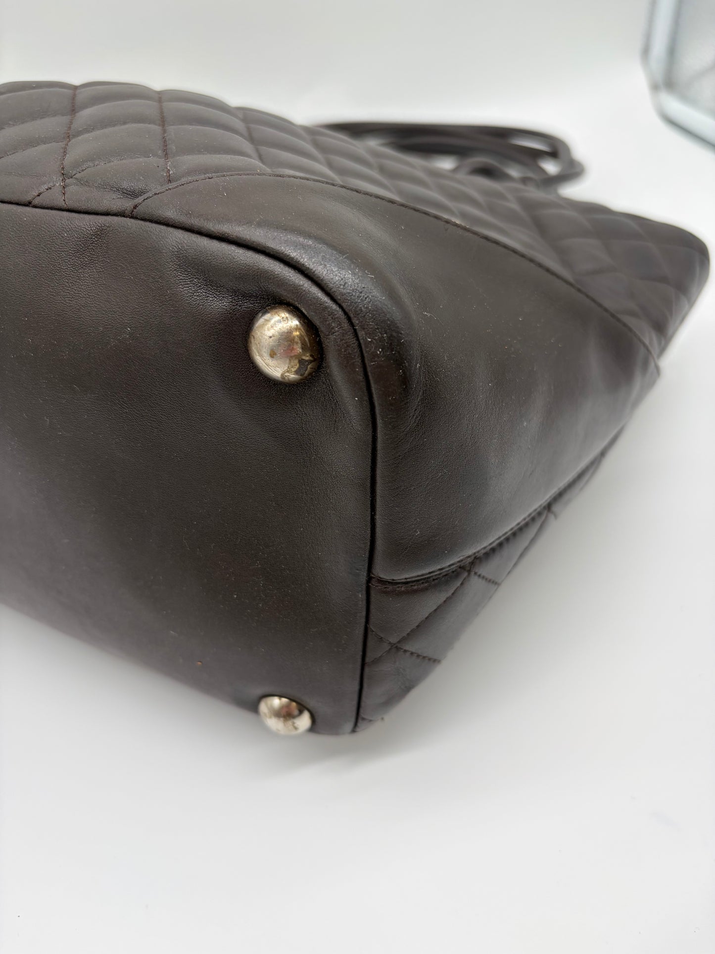 Chanel Cambon Tote Bag braune Shopping Handtasche