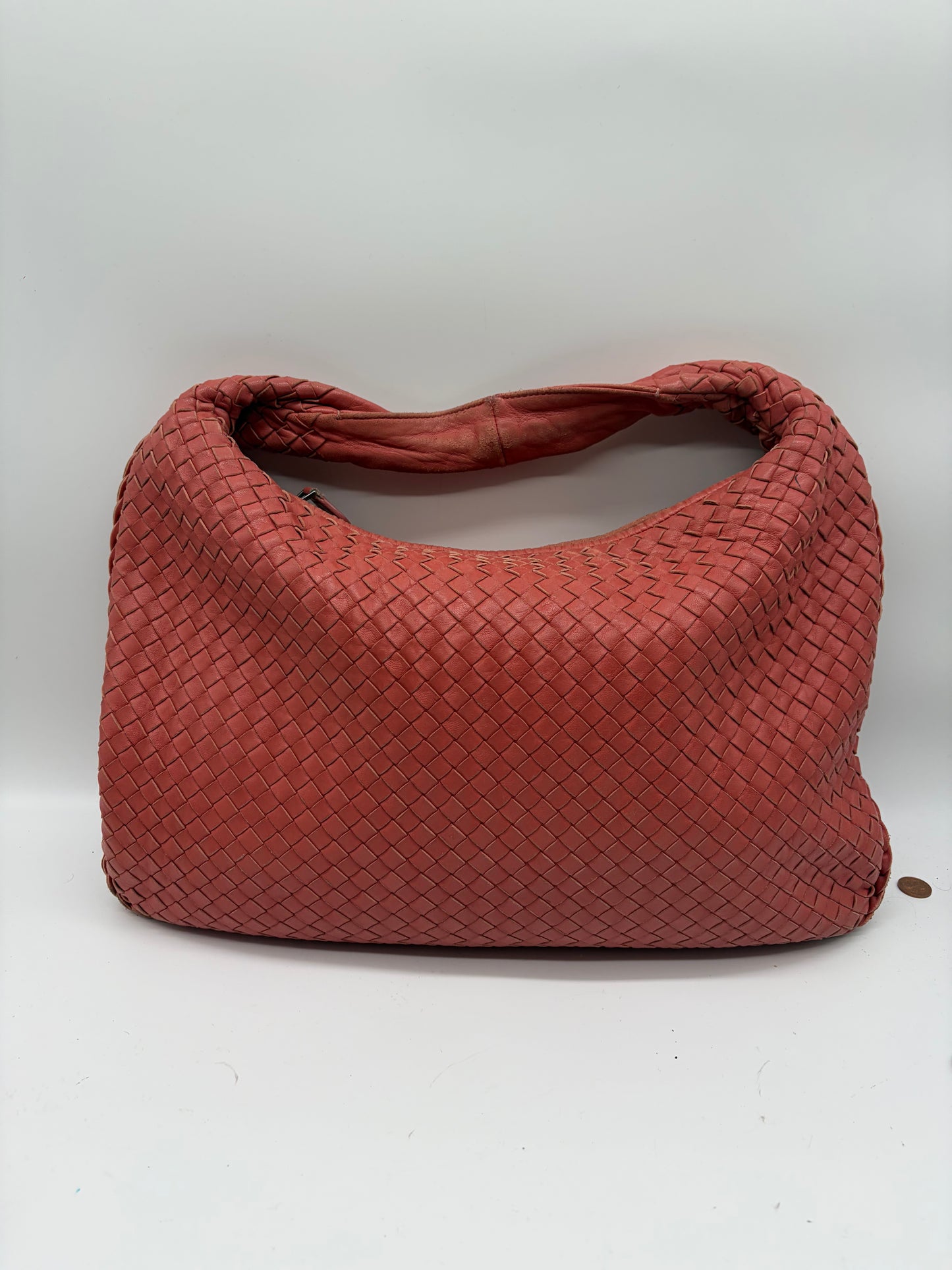 Bottega Veneta Intrecciato Hobo Leder-Handtasche