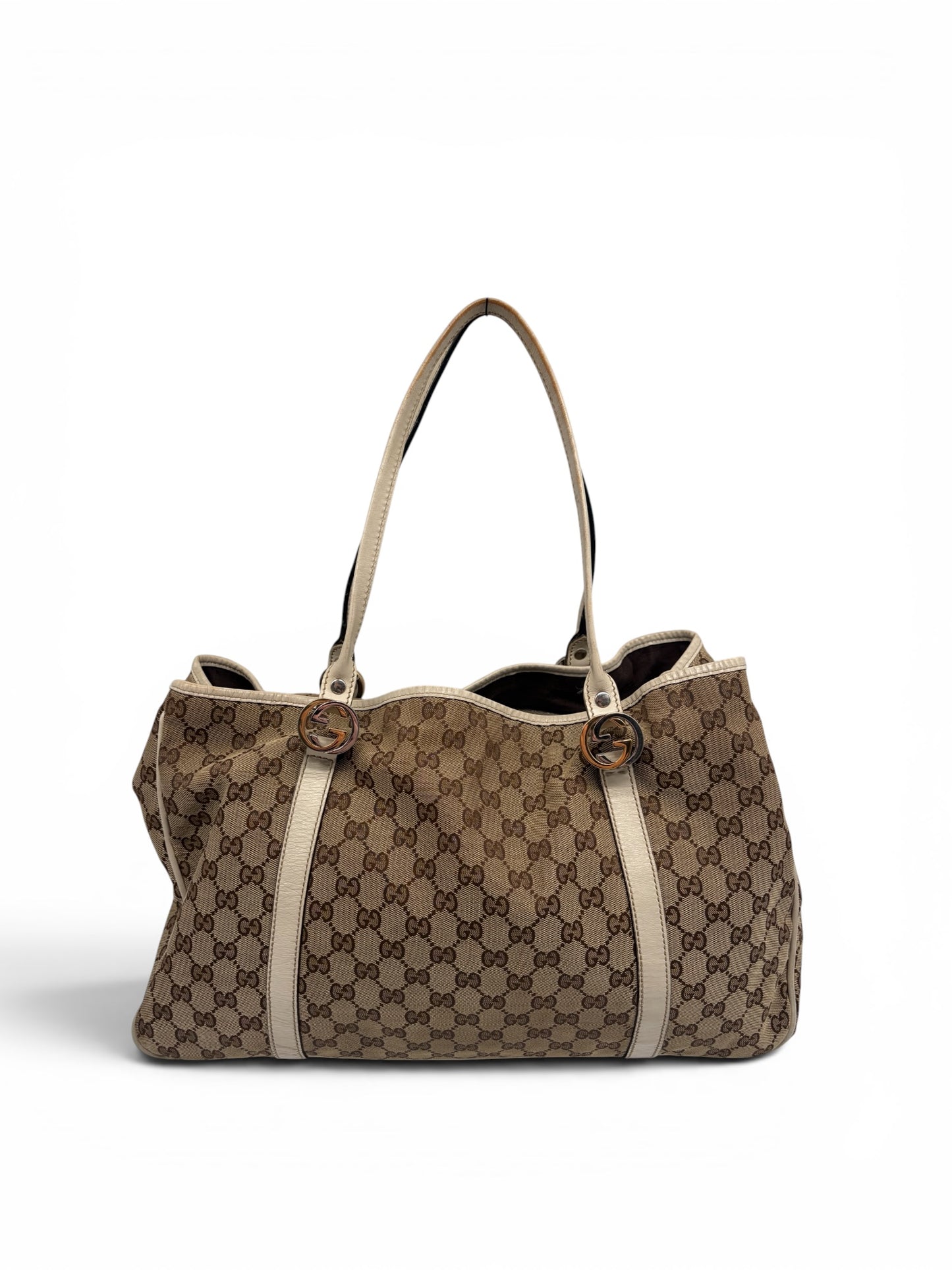 Gucci Monogram Twin GG Handtasche Shopper