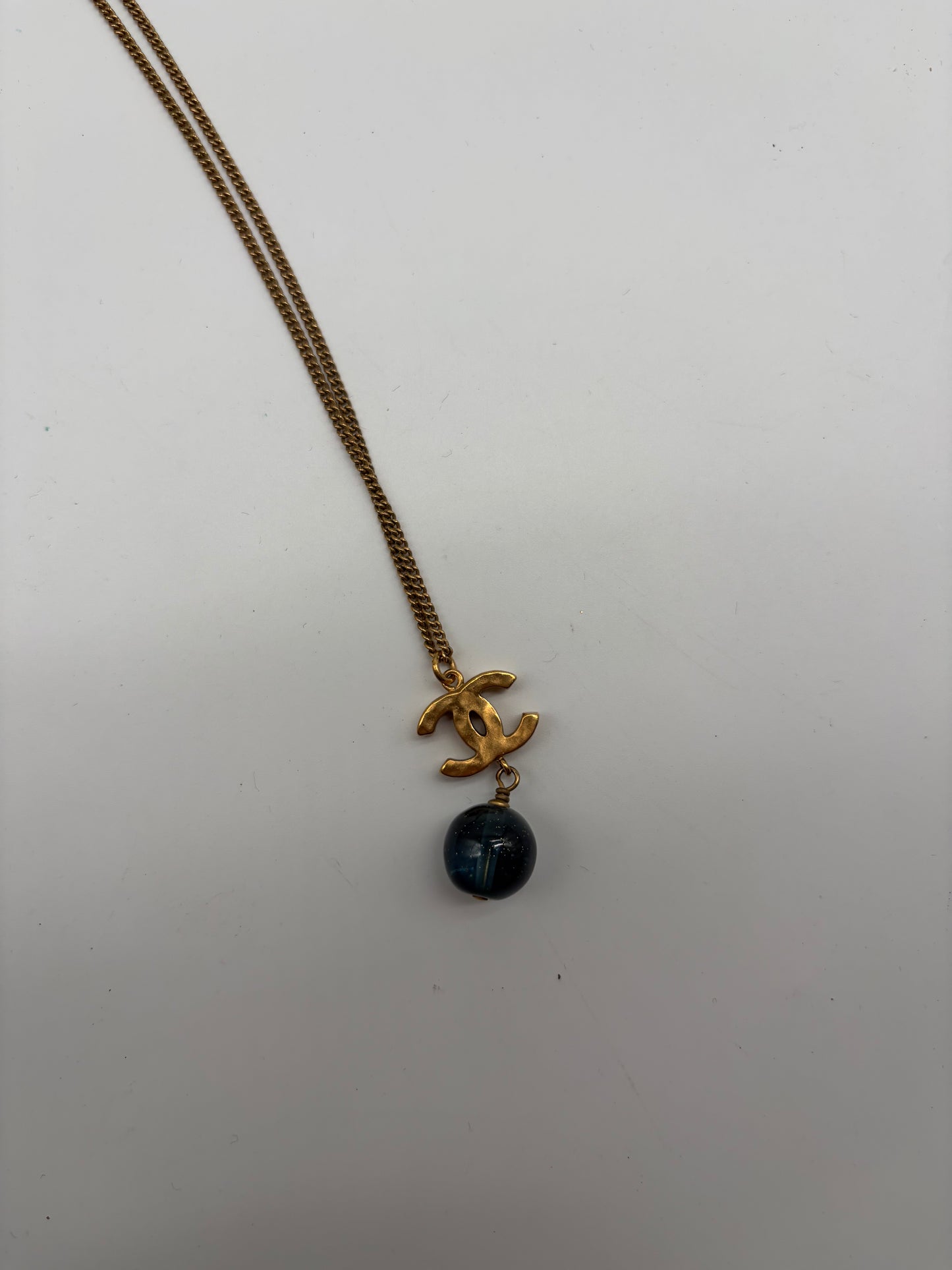 Chanel CC Logo Halskette Gold