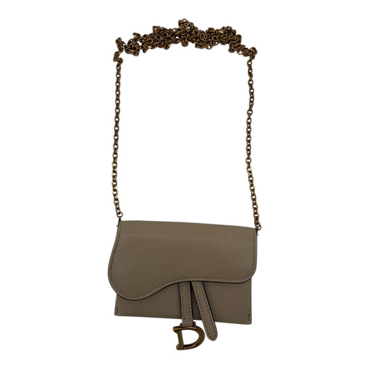 Dior Saddle Nano Portemonnaie Wallet on Chain