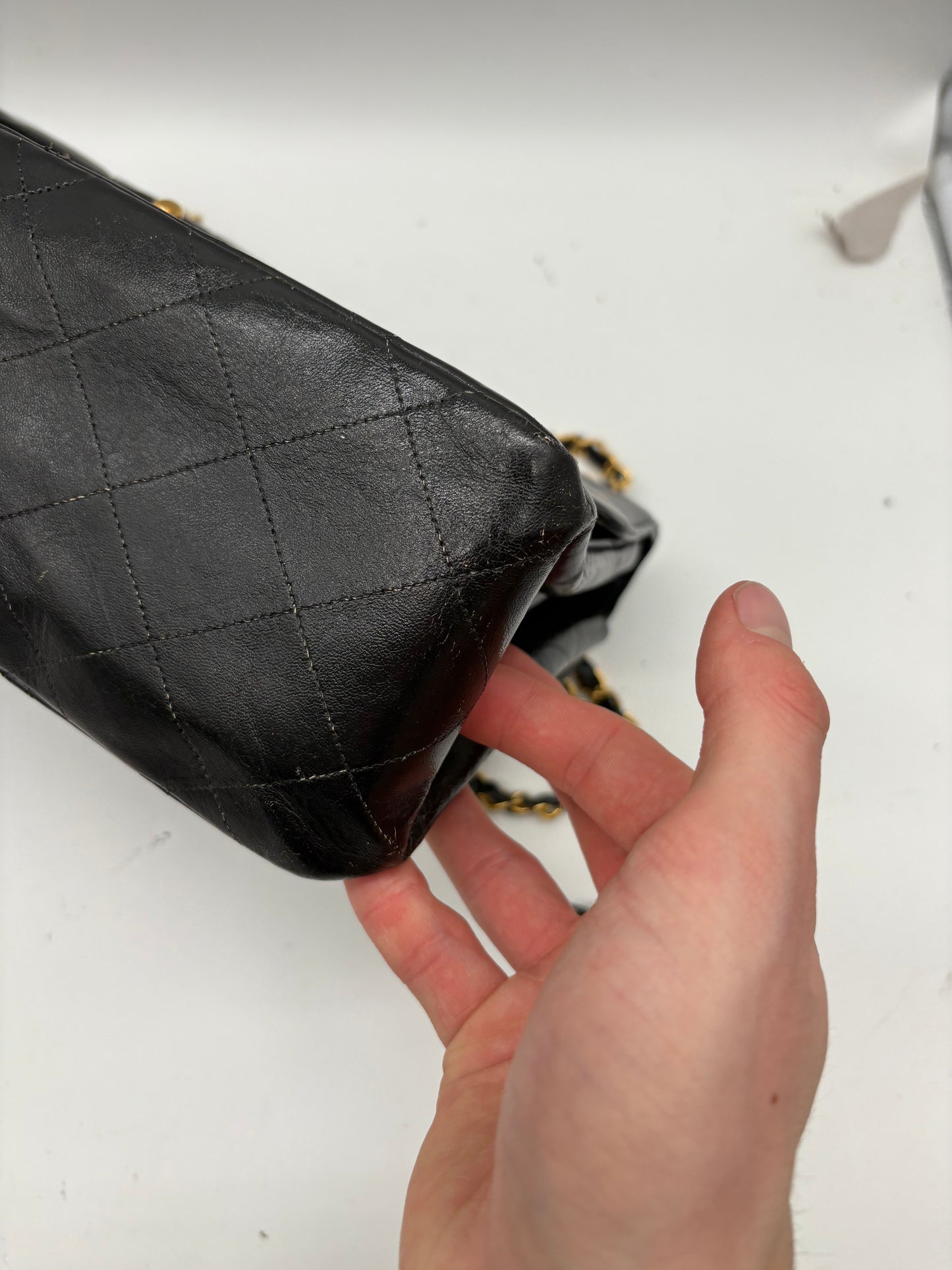 Chanel Timeless / Classique Double Face Flip &nbsp;Bag Black Matelassé Leather Jumbo