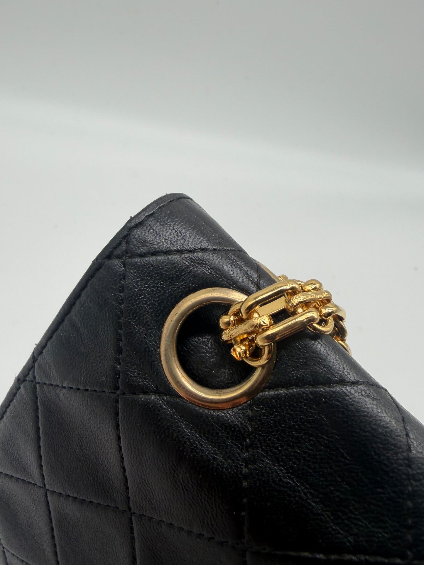 Chanel Double Flap Medium Schwarz GHW
