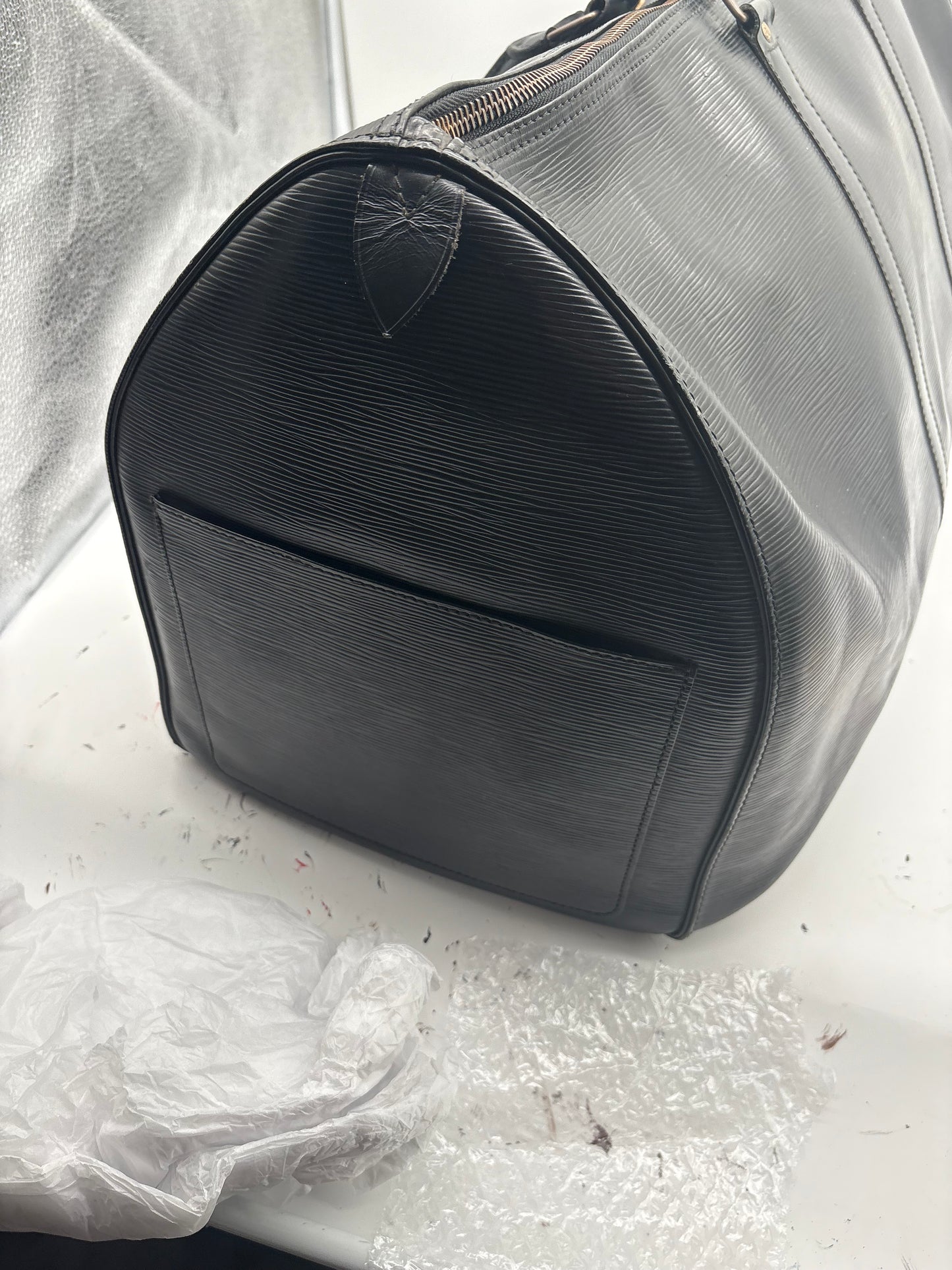 Louis Vuitton Epi Leder Keepall 60 Reisetasche Weekender