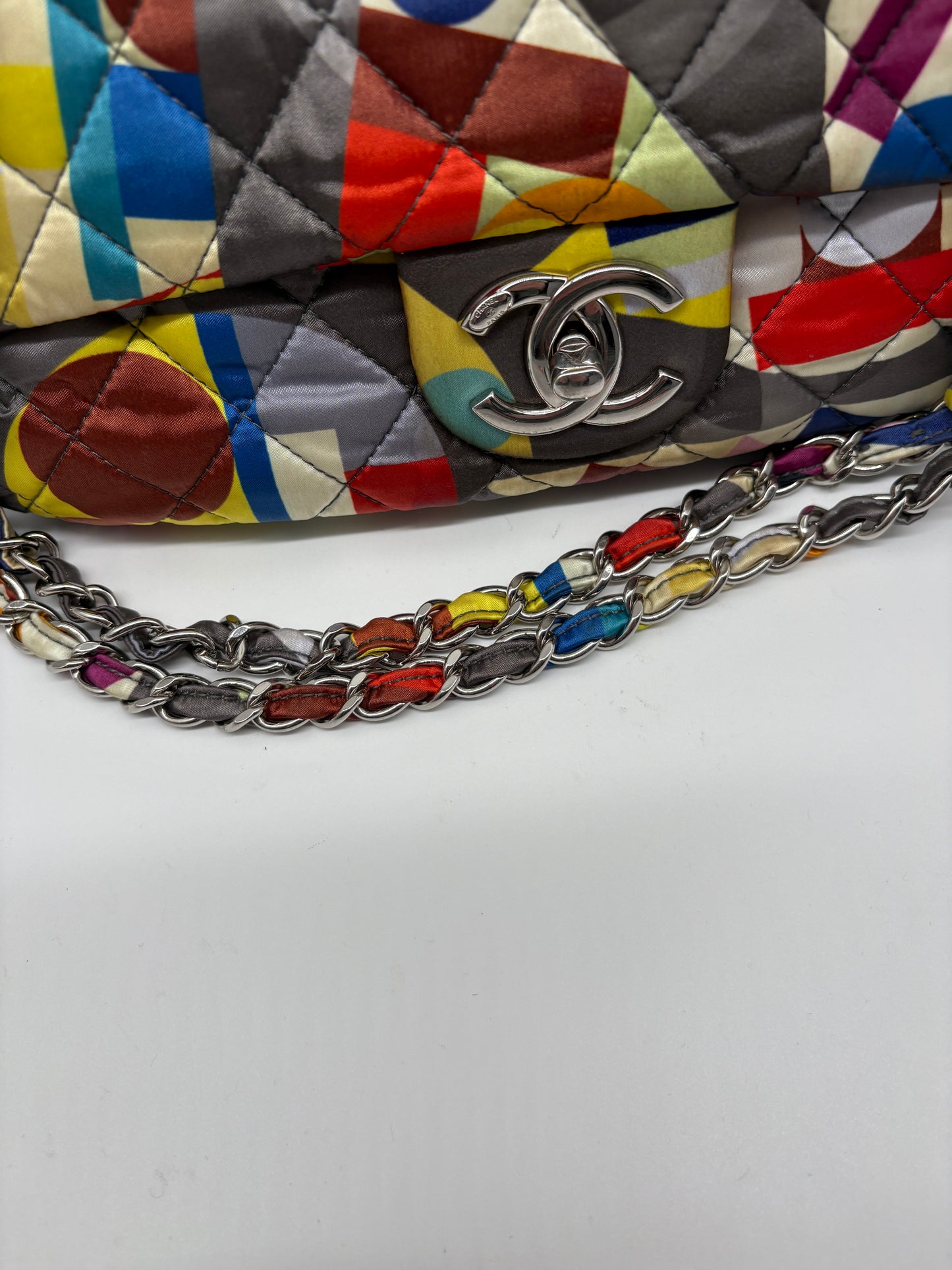 Bunte Chanel Timeless Classic Flap Handtasche (Luxus Color Chanel)