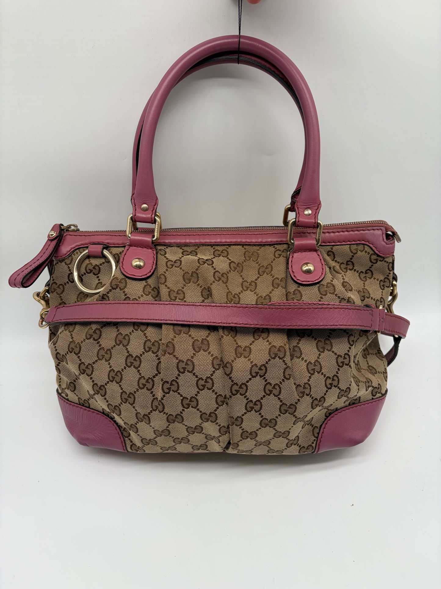 Gucci Sukey Tote GG Canvas Vintage – Rosa/Beige