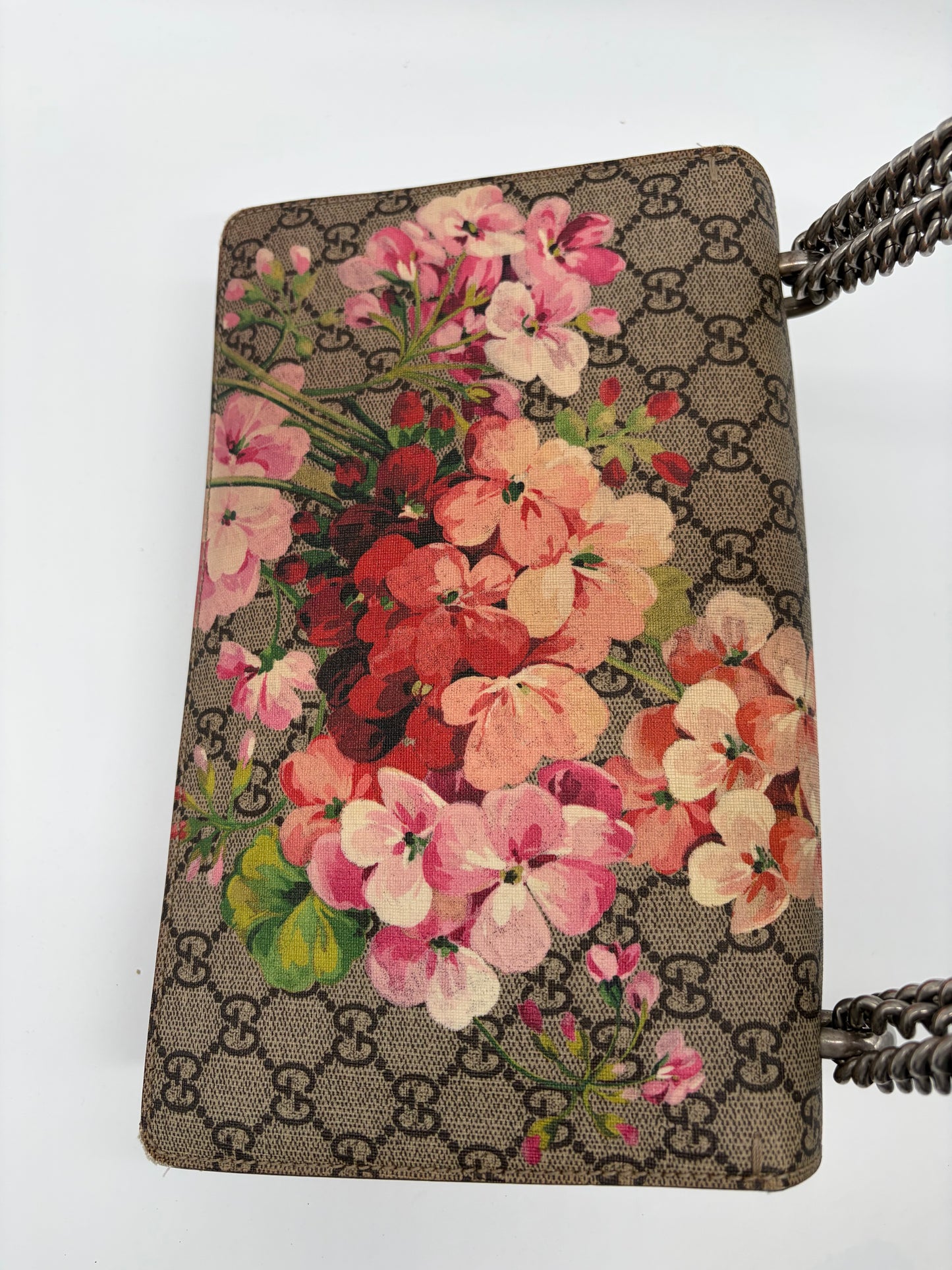 Gucci Dionysus GG Supreme Blumen Schultertasche