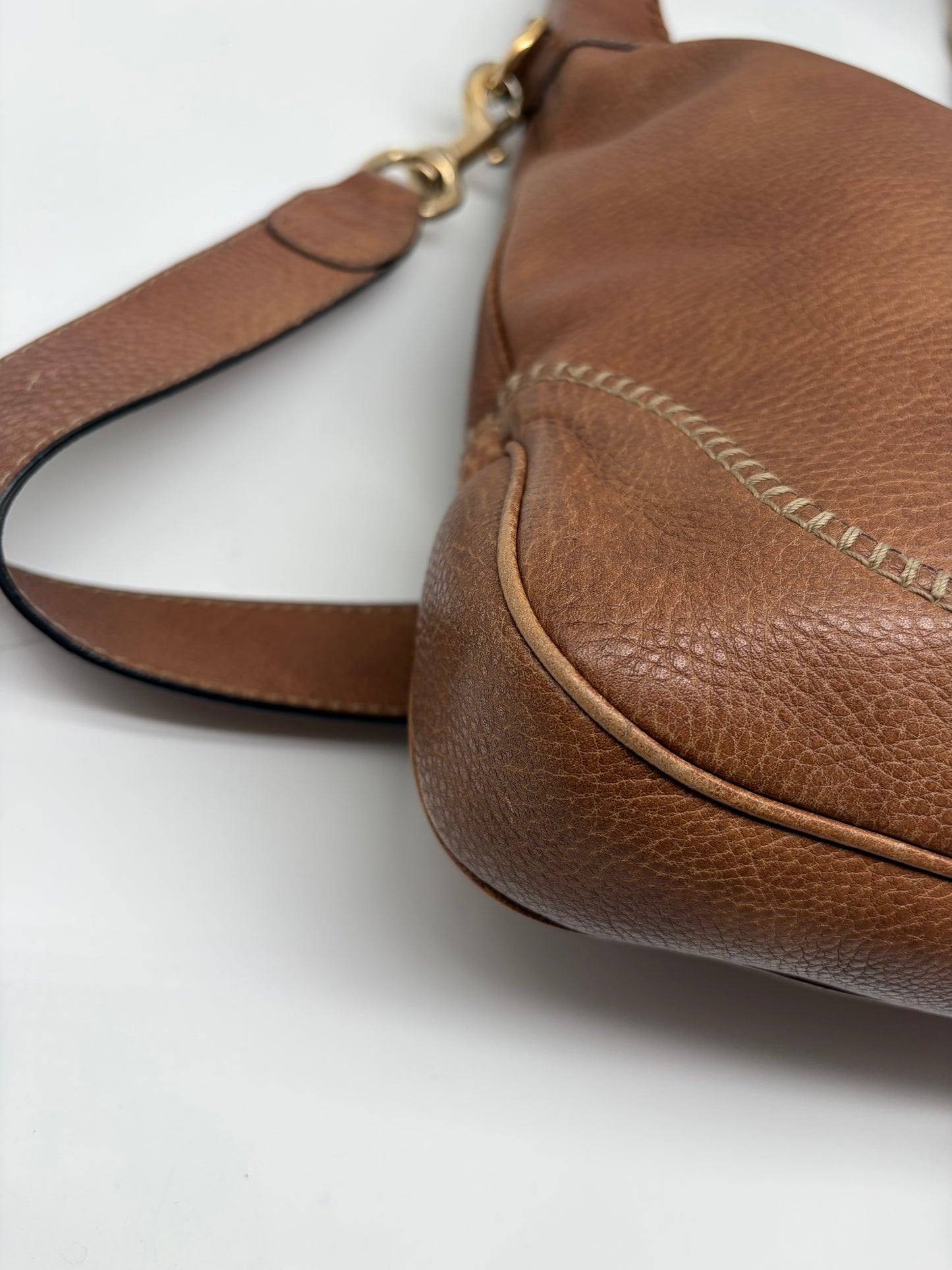 Gucci New Jackie Large braun Schultertasche mit Crossbodygurt