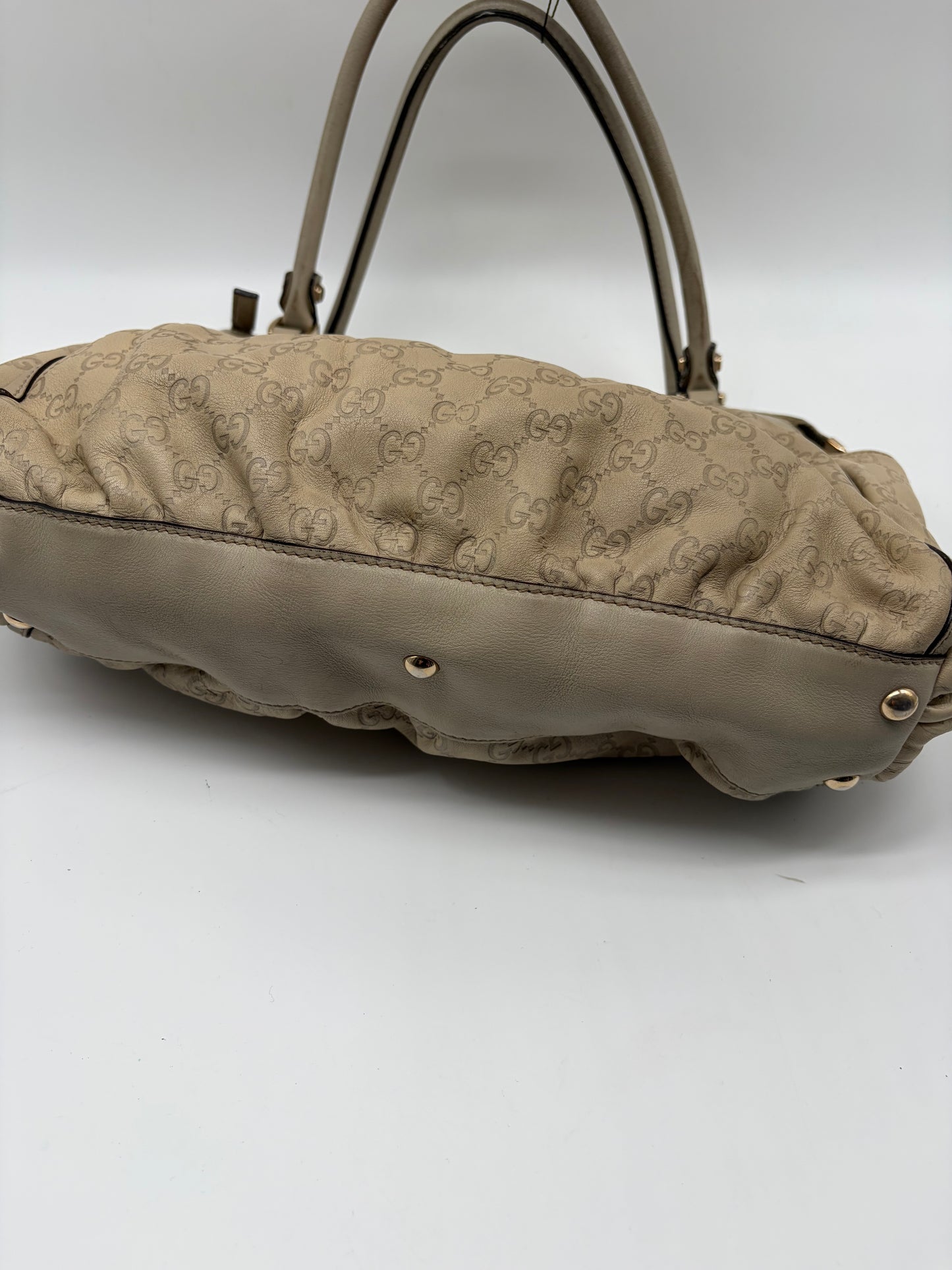 Gucci Abbey D-Ring Tote Leder Shopper