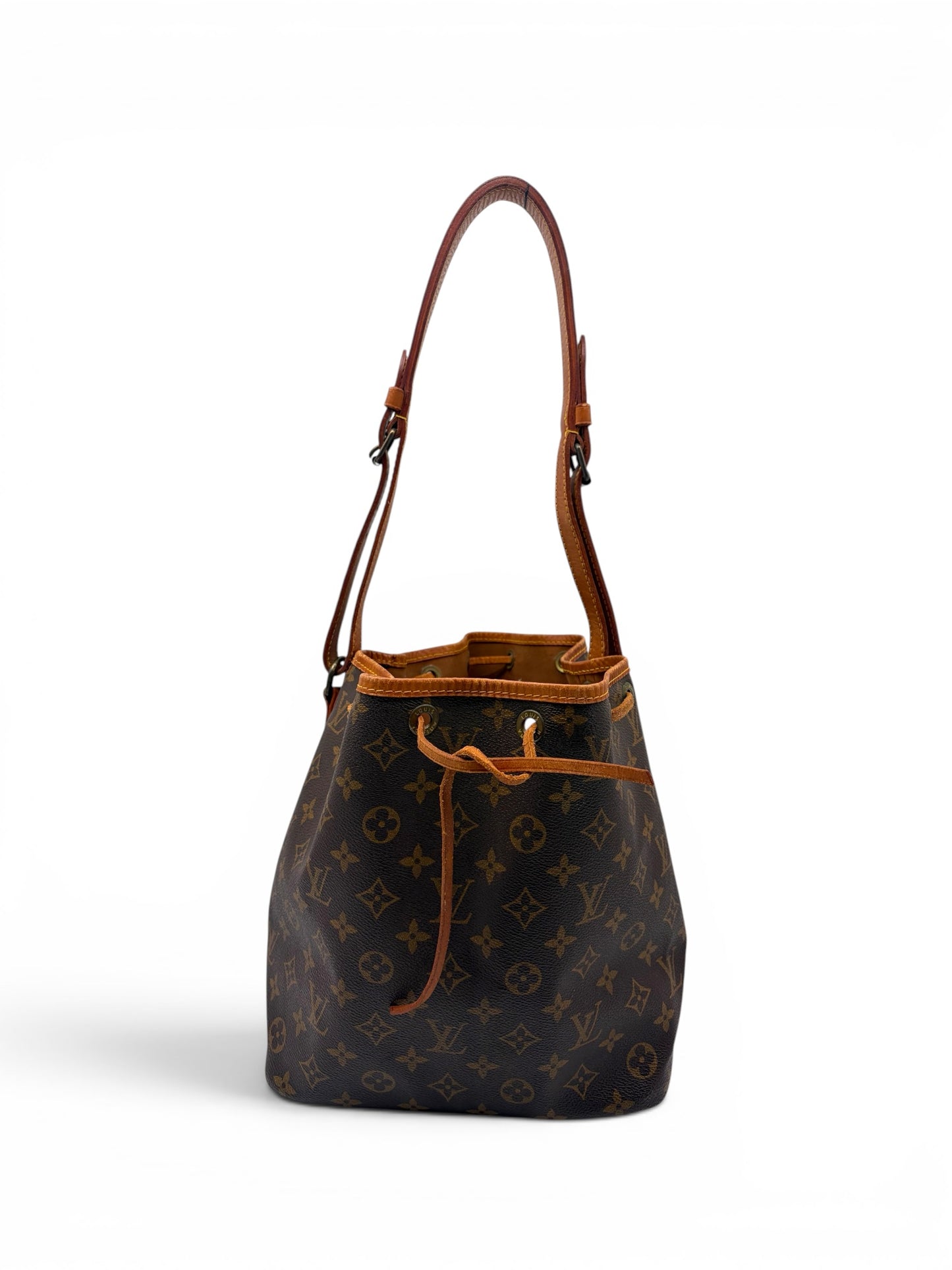 Louis Vuitton Petit Noé Monogram Canvas Bucket Bag