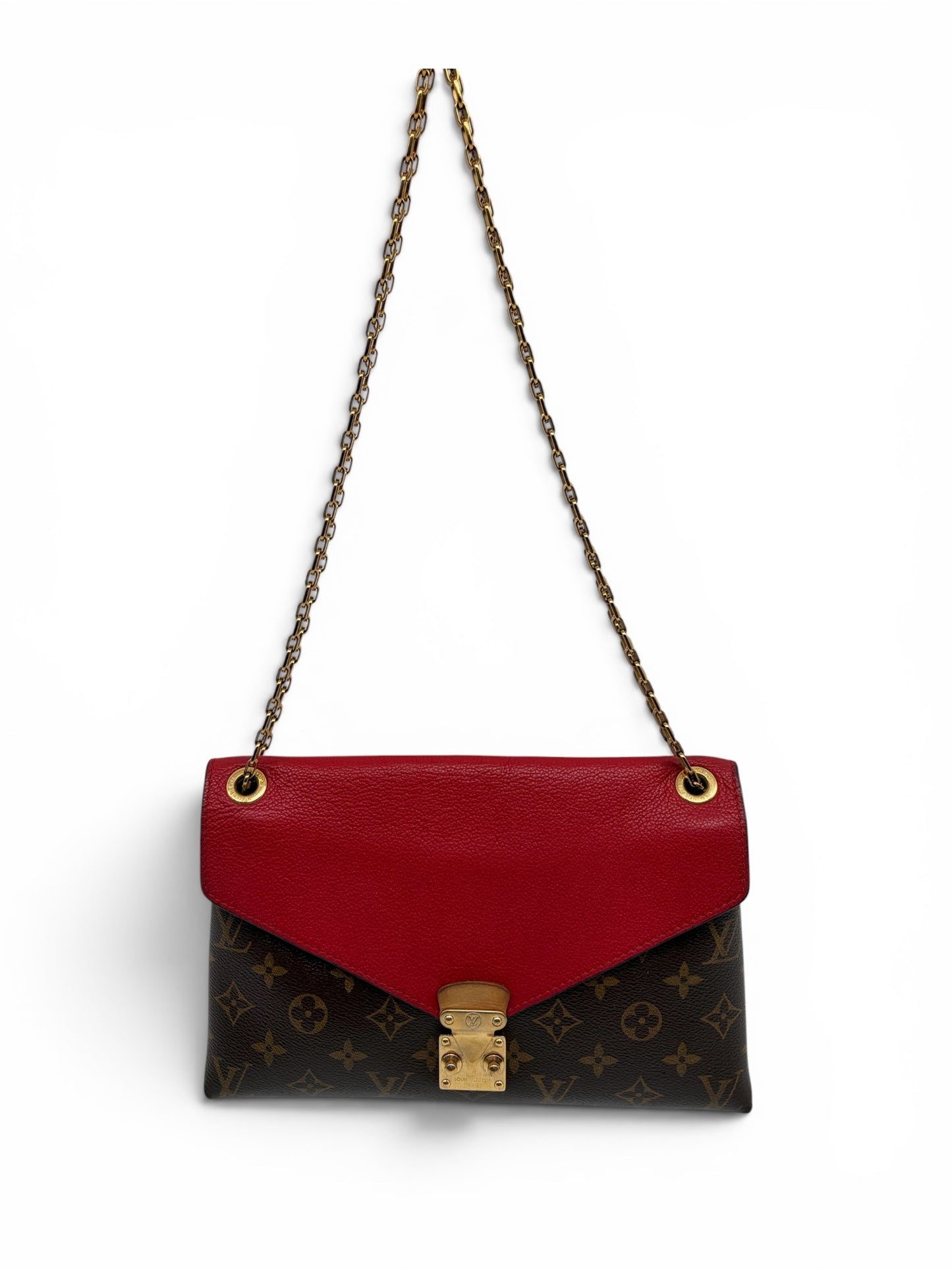 Louis Vuitton Pallas Chain Crossbody/ Schultertasche