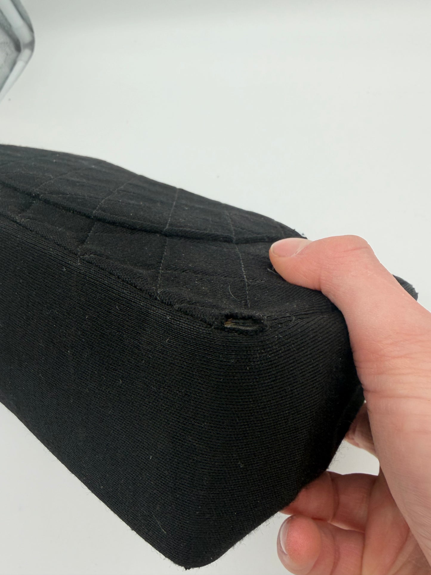 Chanel Timeless Double Flap Jersey Schultertasche