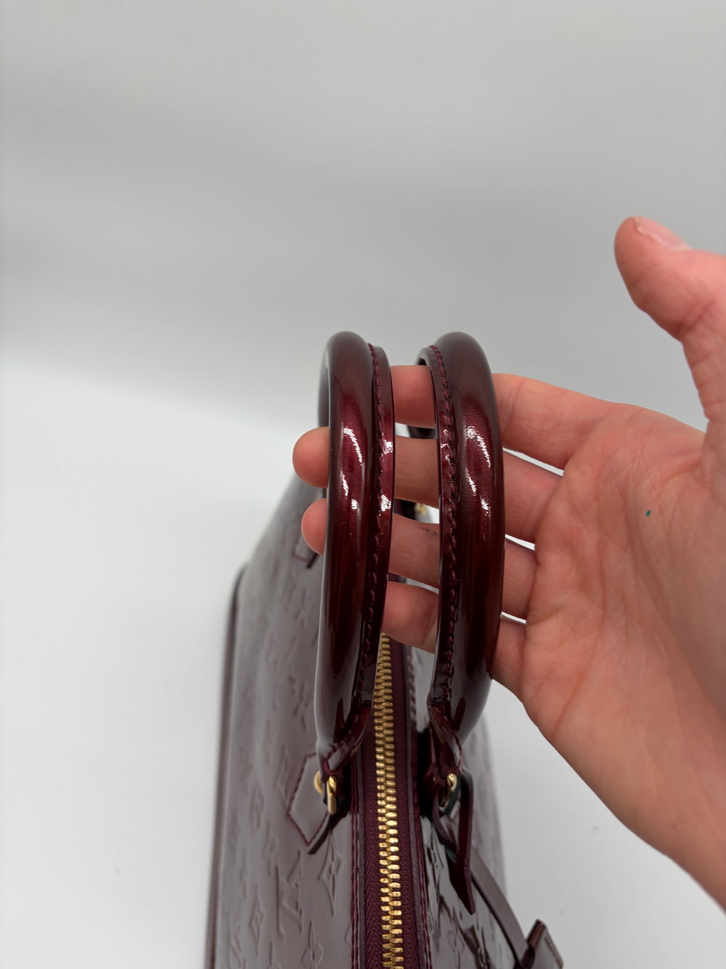 Louis Vuitton Monogram Vernis Alma PM Handtasche