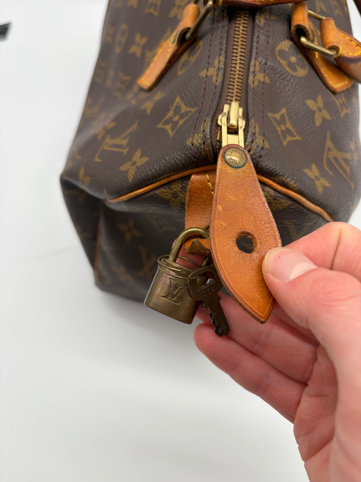 Louis Vuitton Speedy 30 Monogram Boston Handtasche