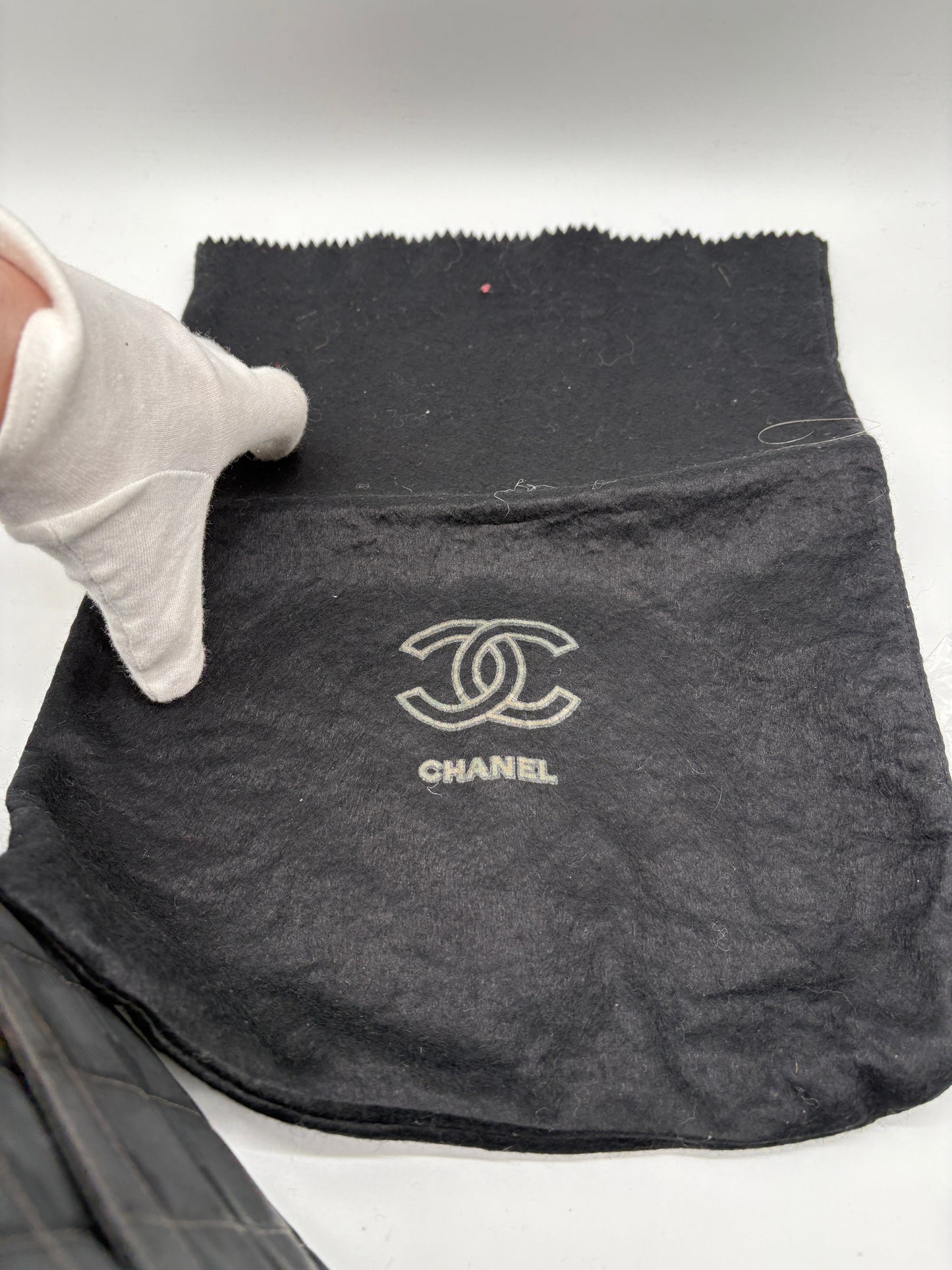 Chanel Matelasse Double Flap Travel Line (Vintage Designer Handtasche)